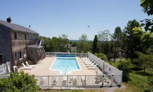 Pool view in Sea Lion Motel