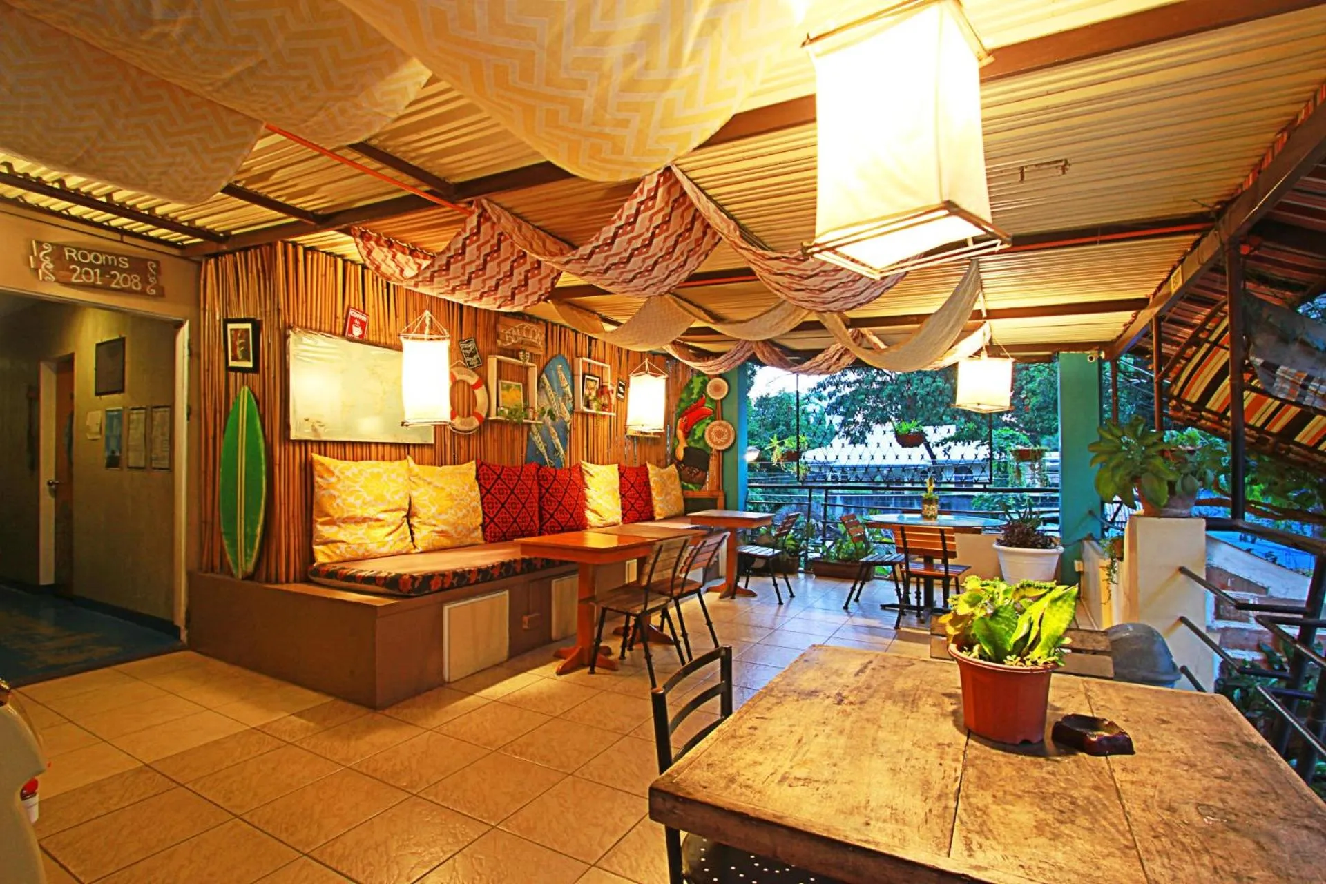 Living room in Gabby's Bed & Breakfast