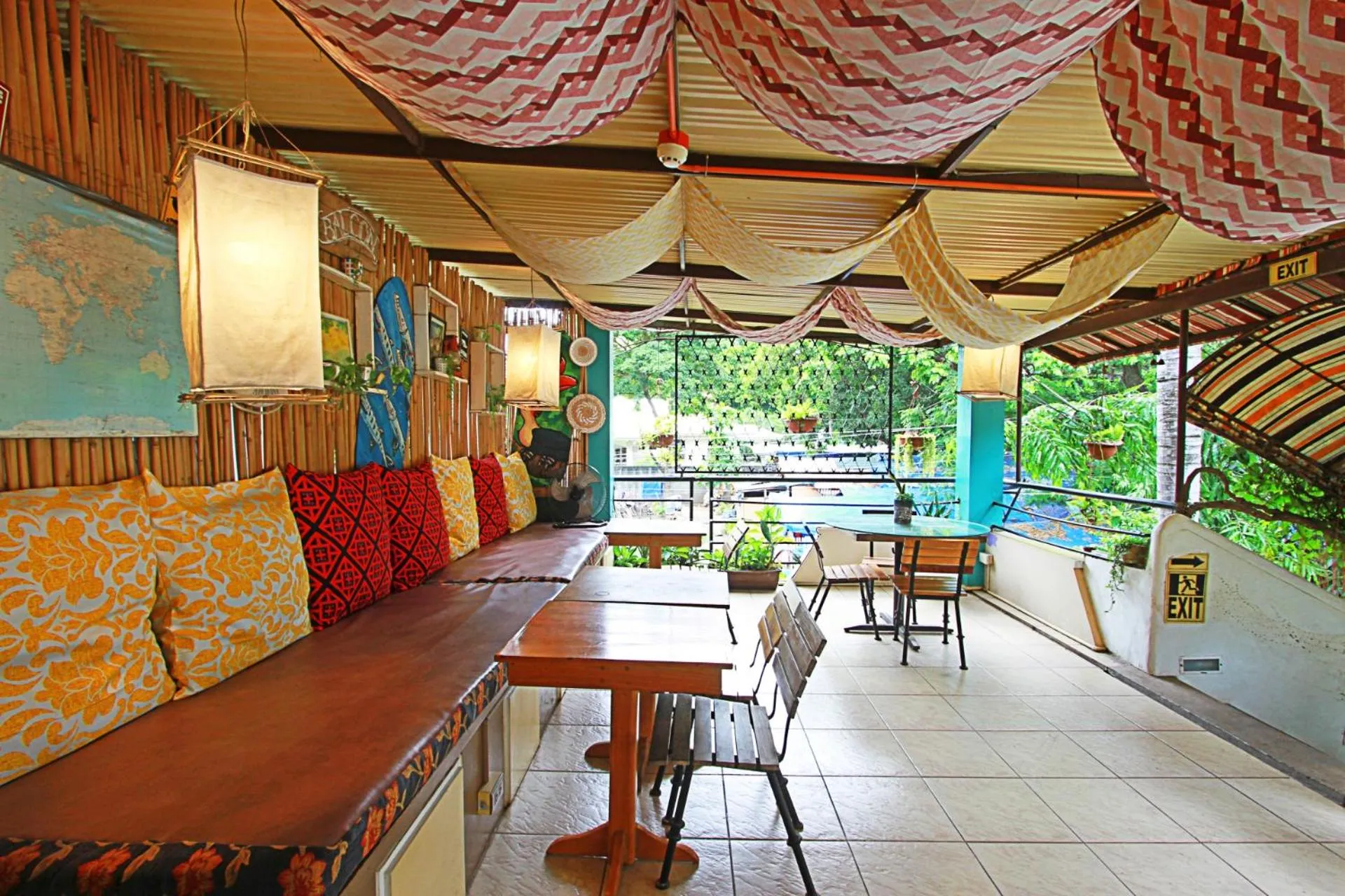 Patio in Gabby's Bed & Breakfast