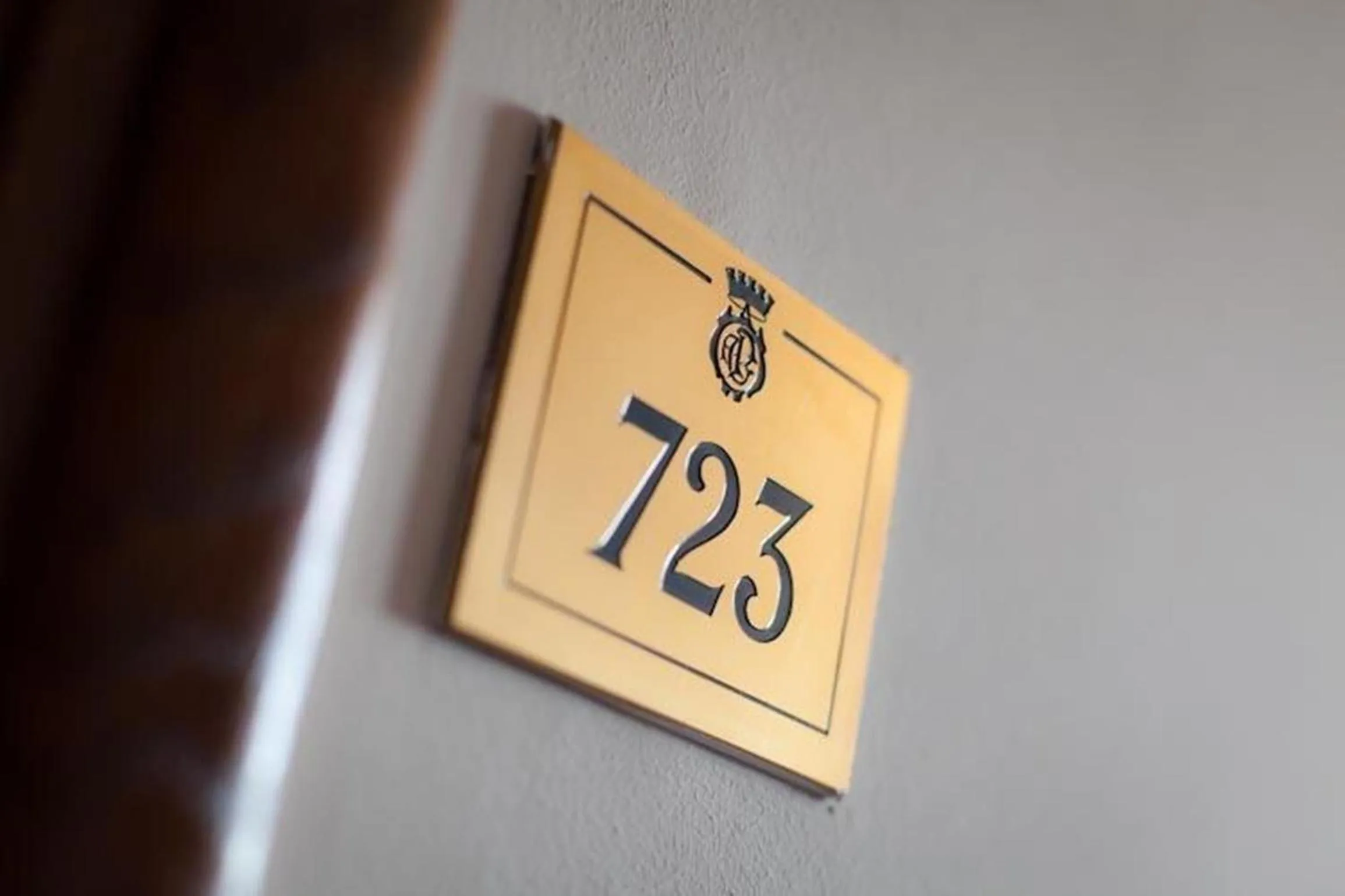 Decorative detail in Hôtel Aletti Palace