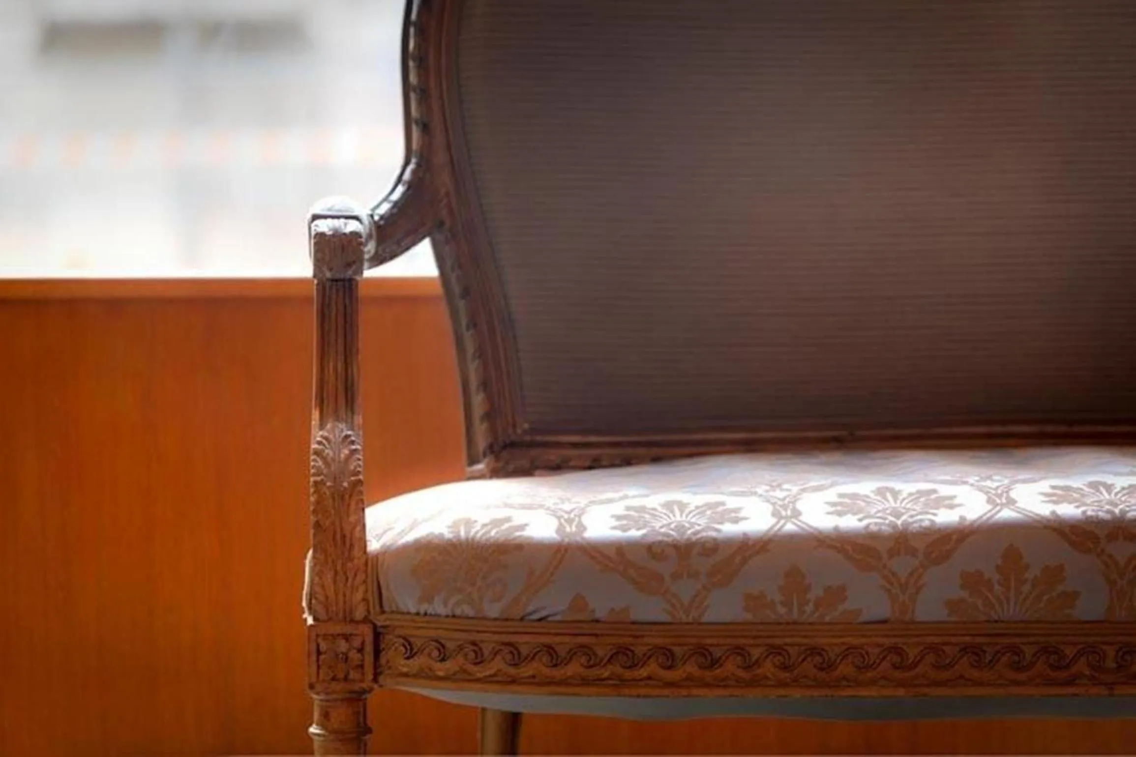 Decorative detail in Hôtel Aletti Palace