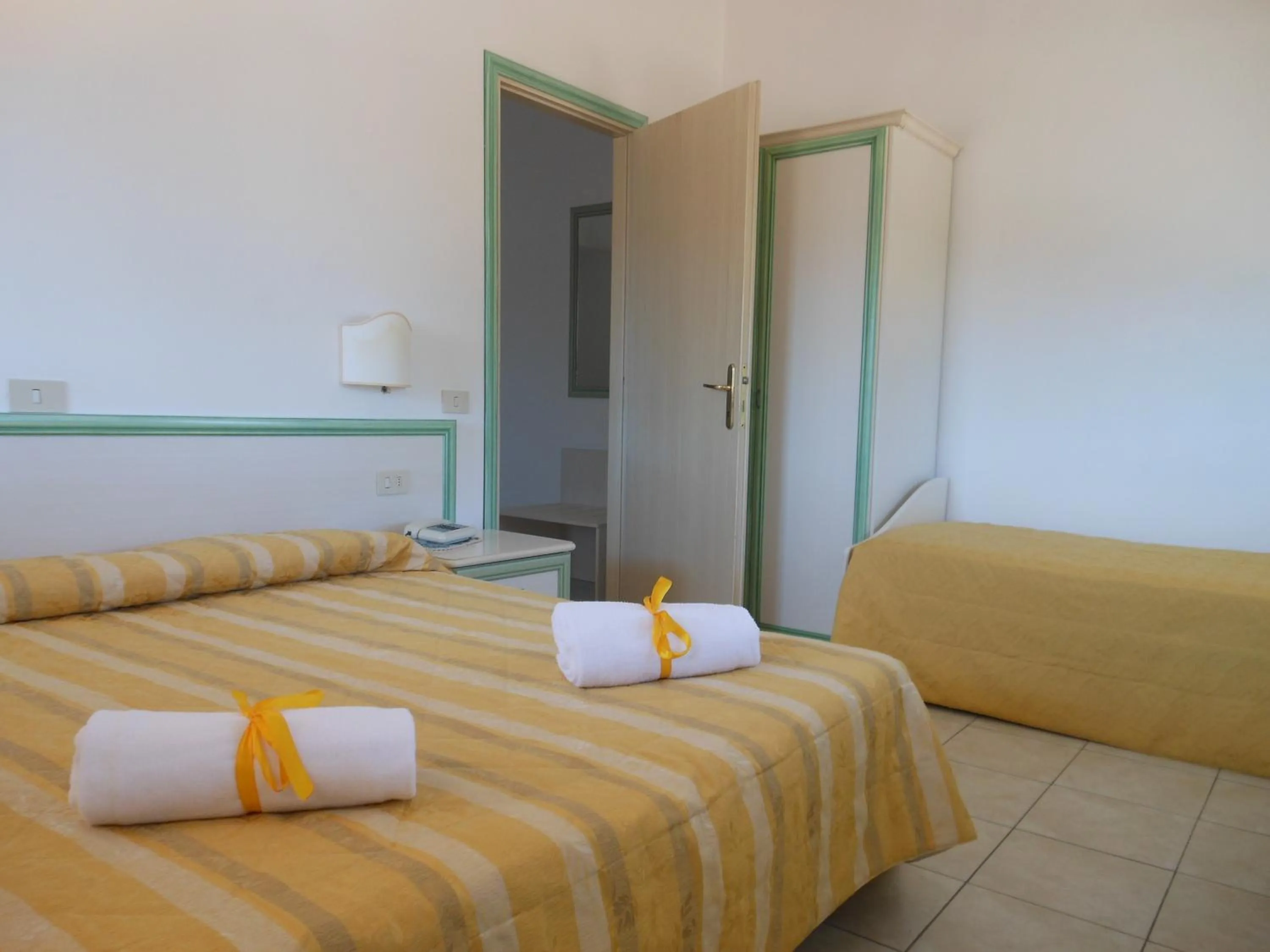 Bed in Hotel Due Torri