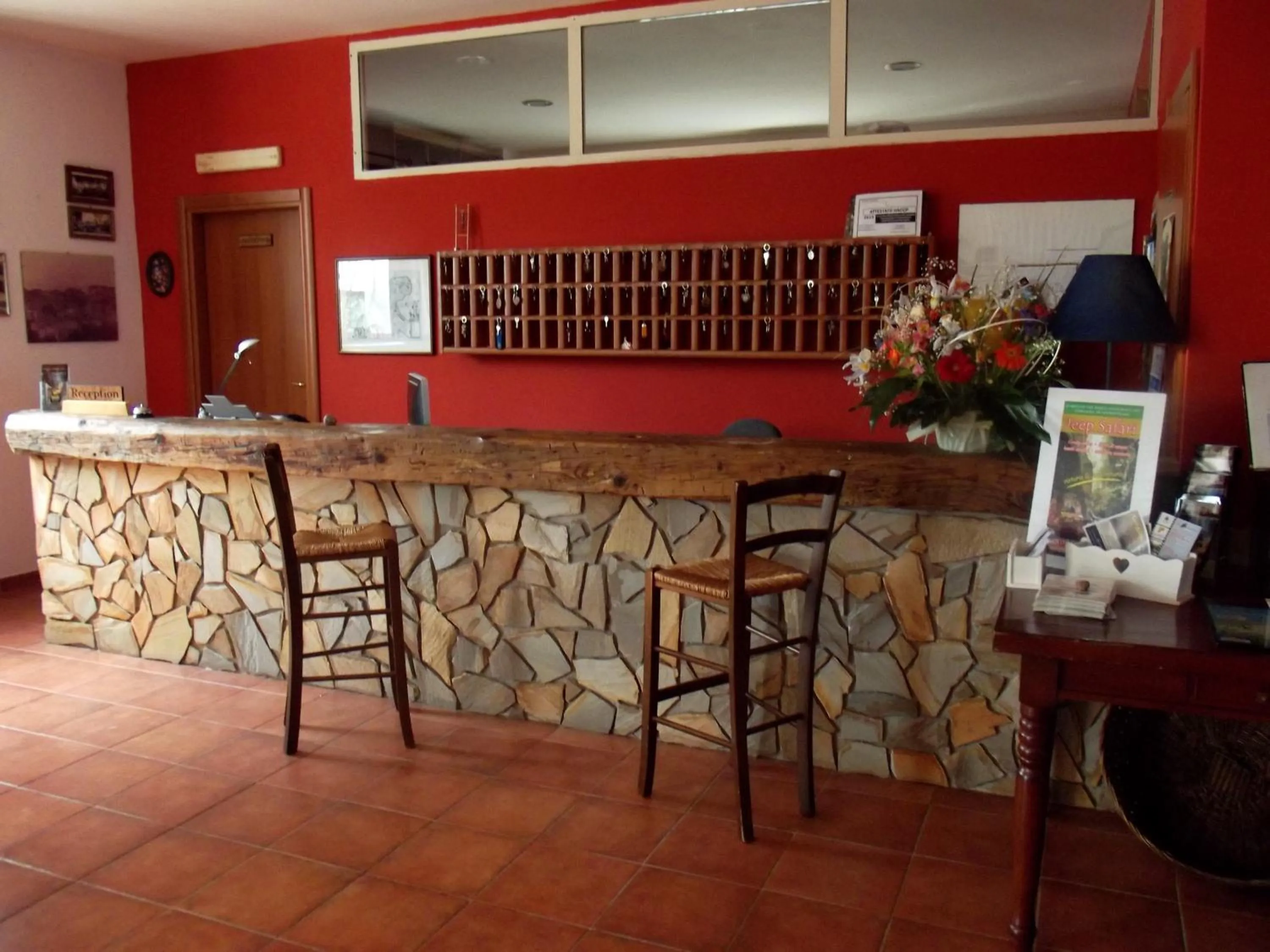 Lobby or reception in Hotel Resort Poggio degli Ulivi