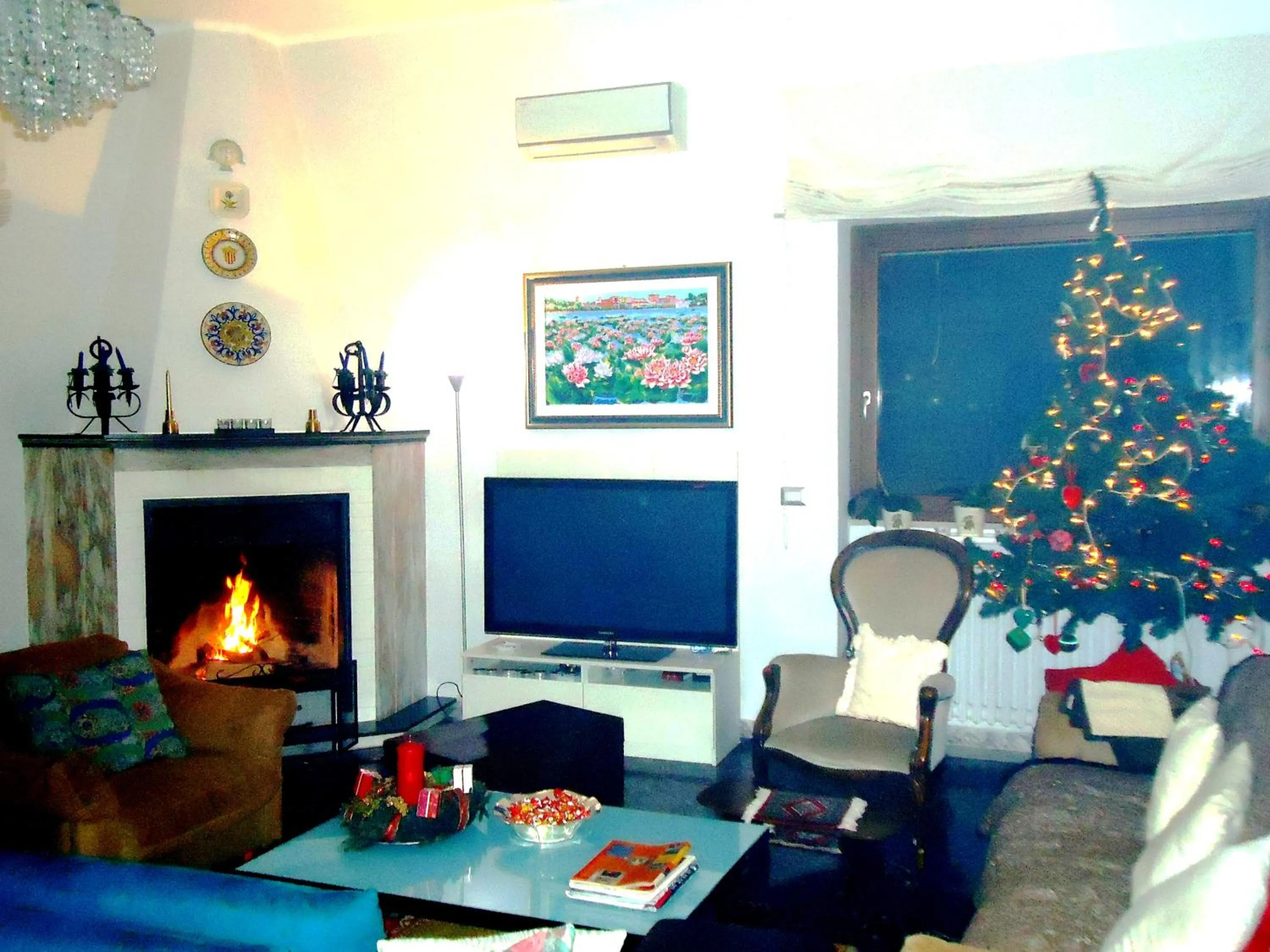 Lobby or reception in Villa Dafne