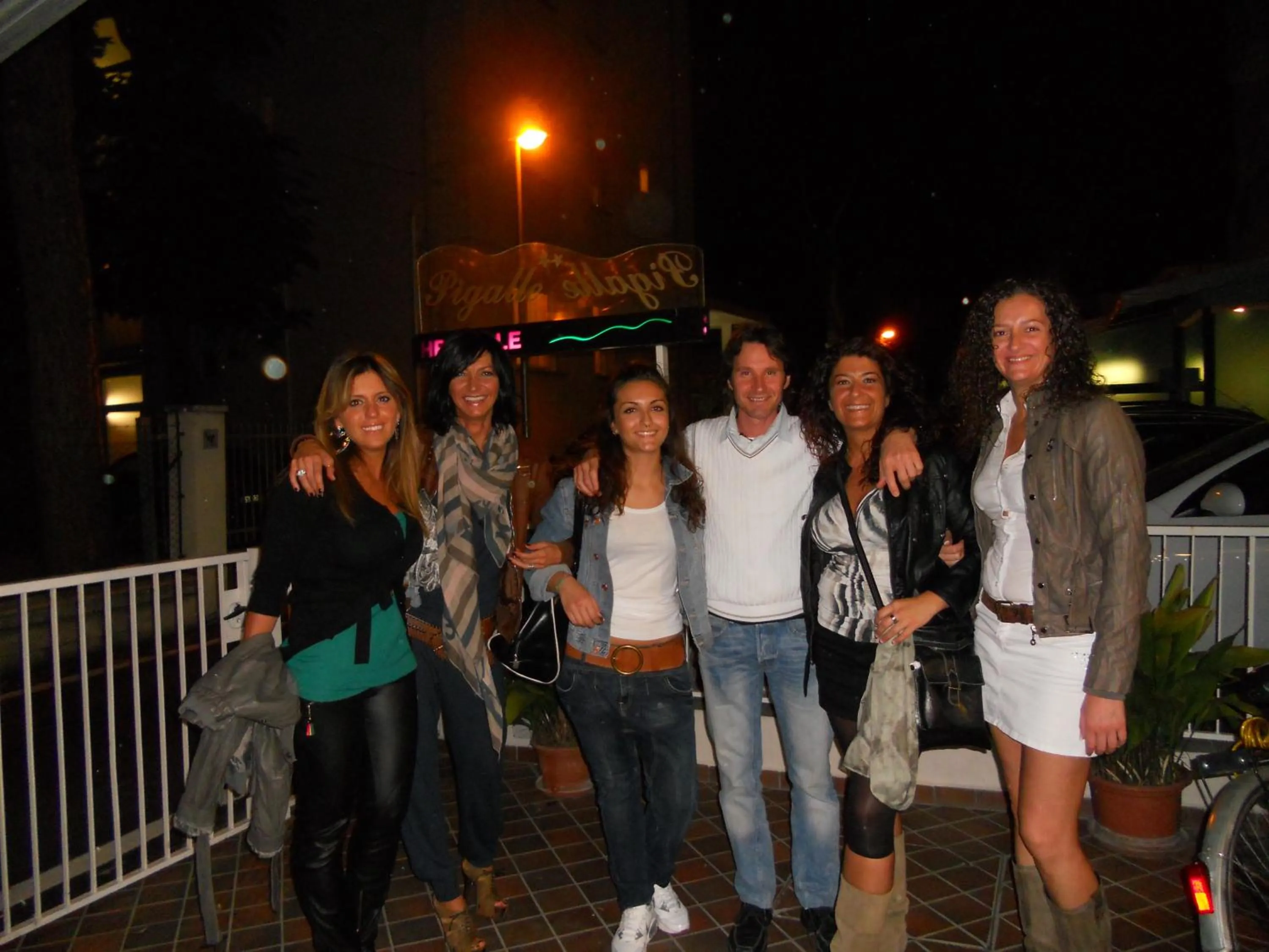 group of guests in Hotel Pigalle