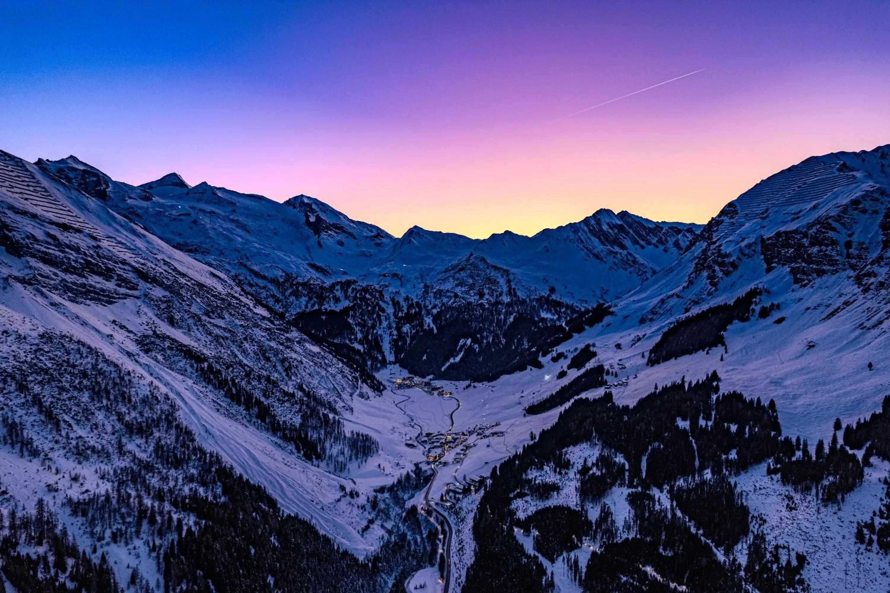 Natural landscape in Alpenbad Hotel Hohenhaus