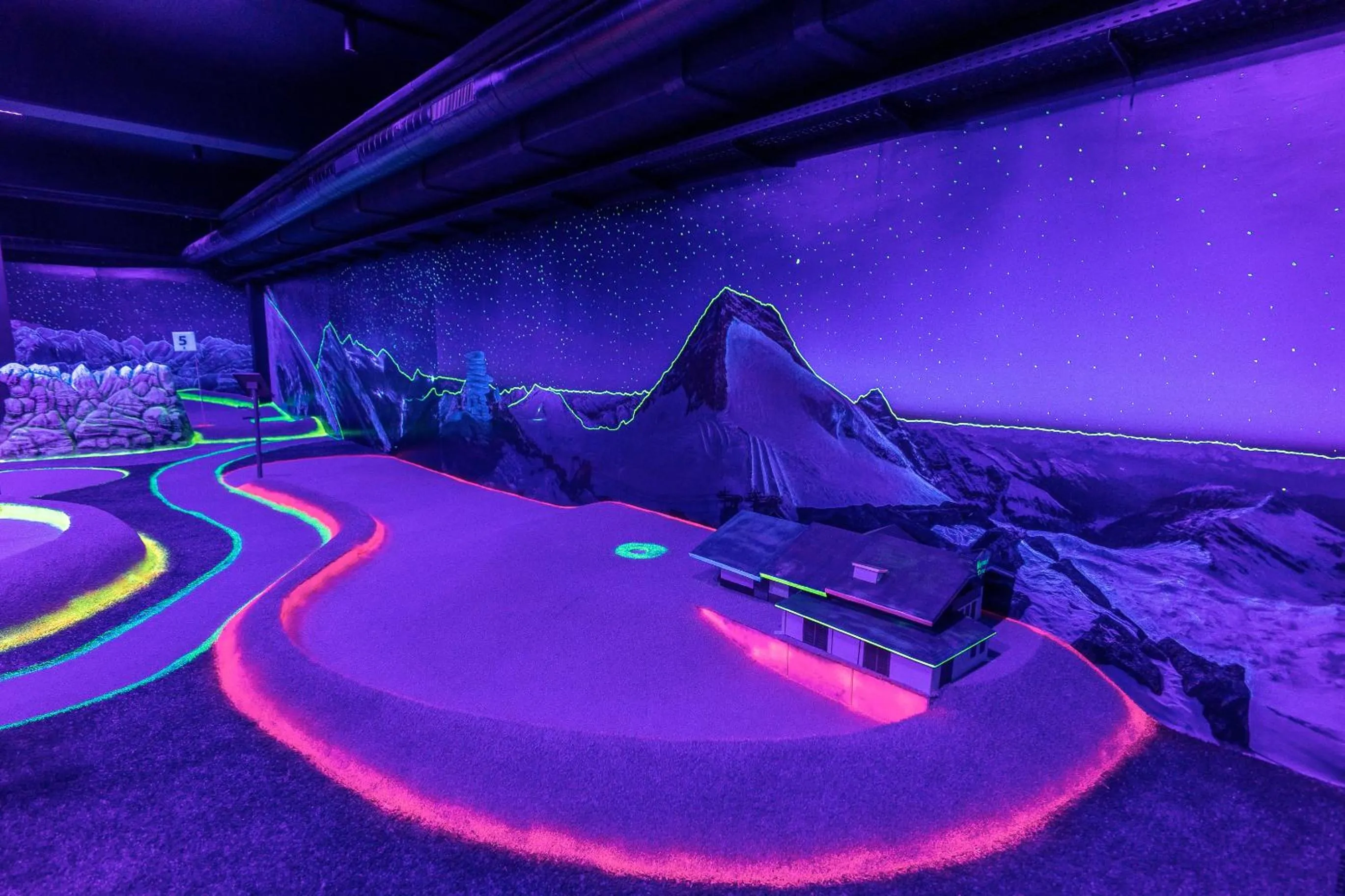 Minigolf in Alpenbad Hotel Hohenhaus