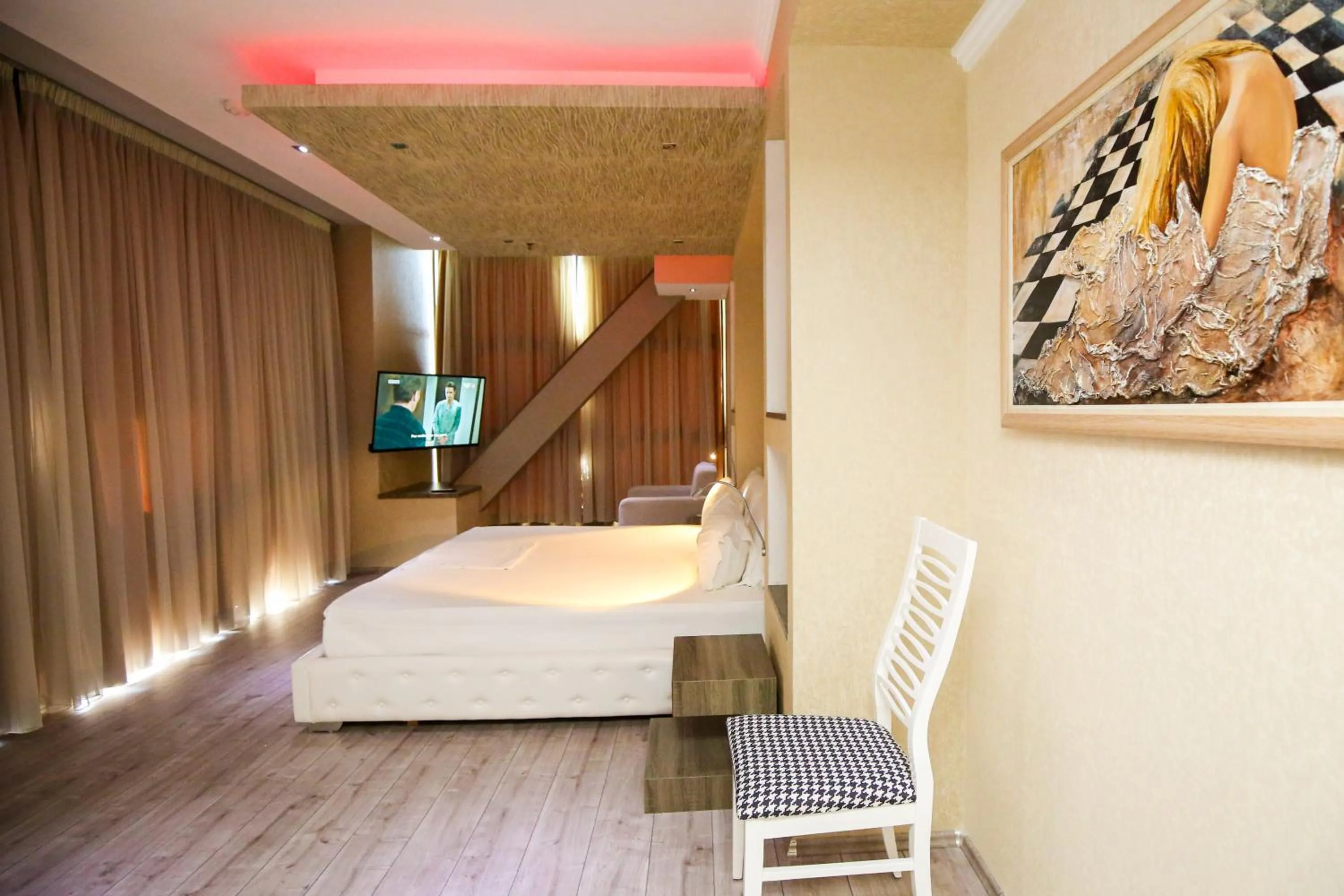 Bedroom, Bed in Hotel Partner & SPA