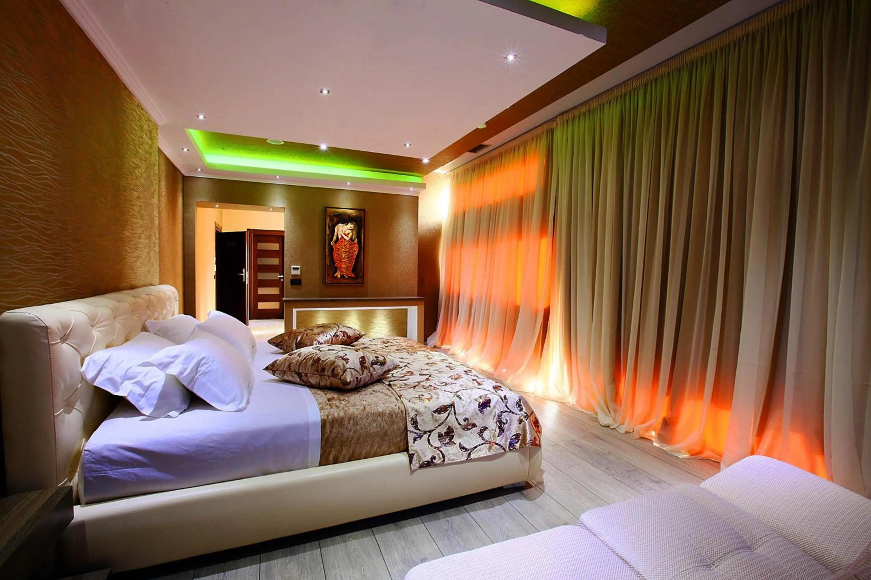 Decorative detail, Bed in Hotel Partner & SPA