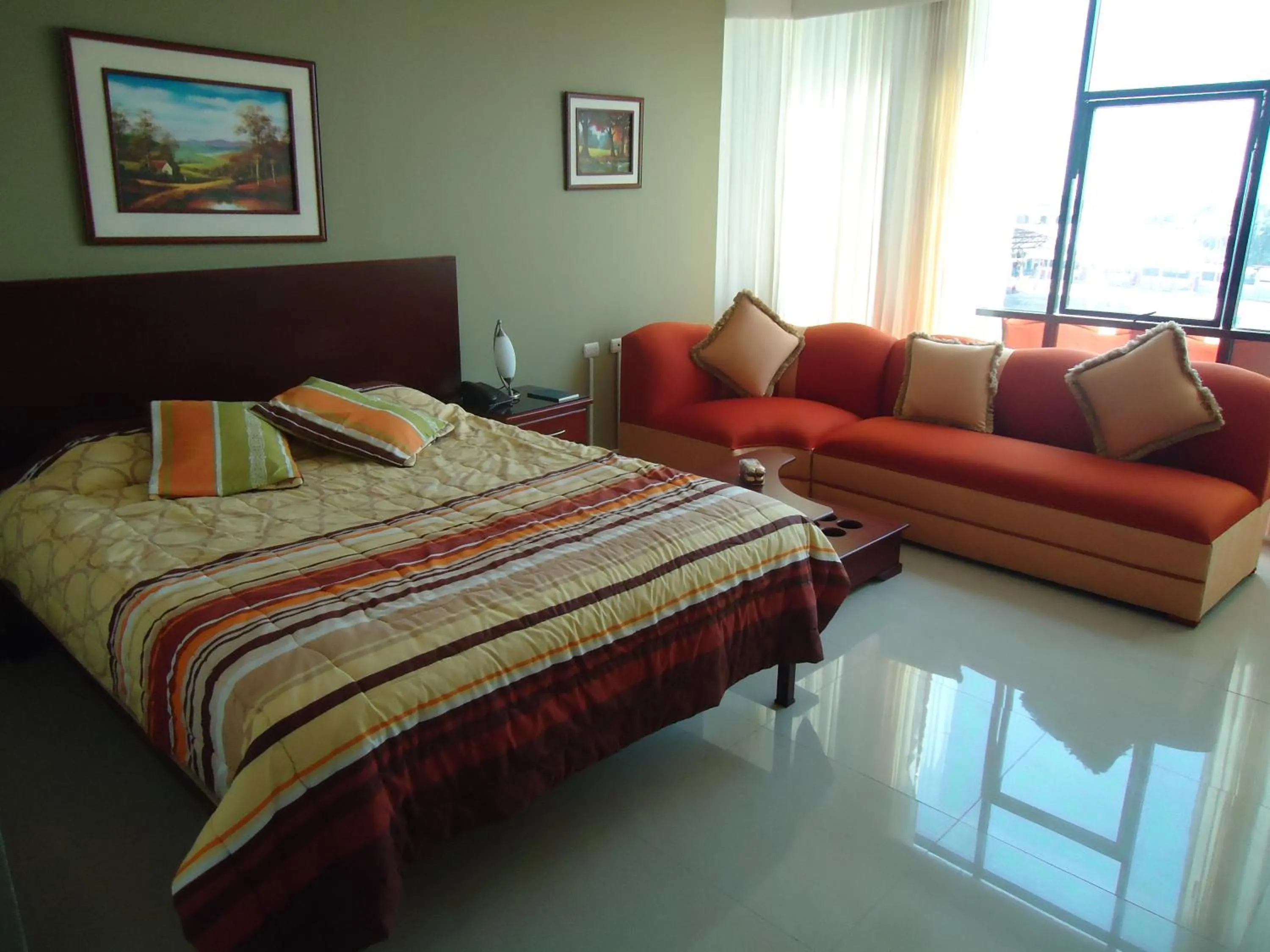 Bed in Sol Del Sur Hotel