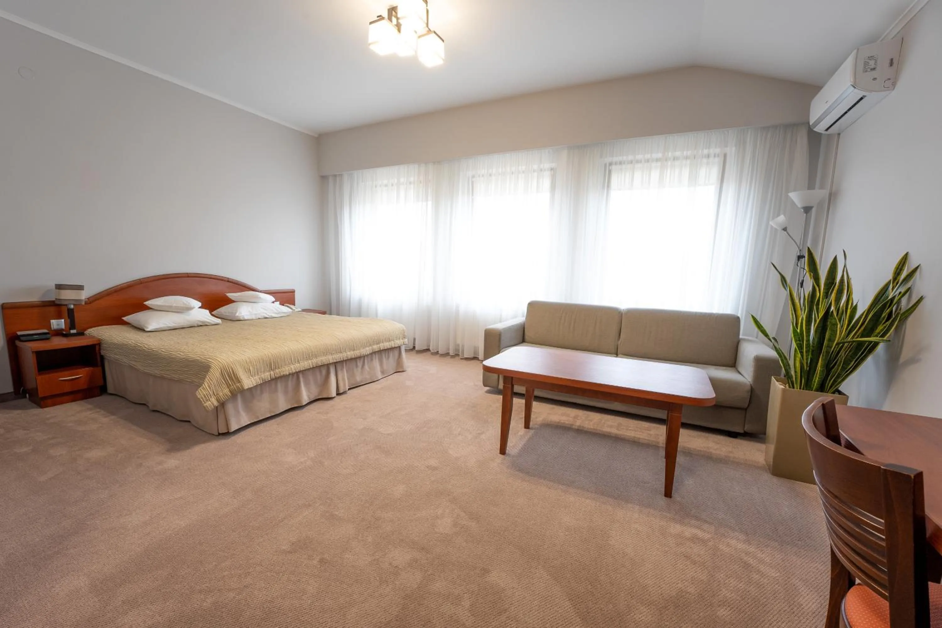 Bed in Hotel Szelców