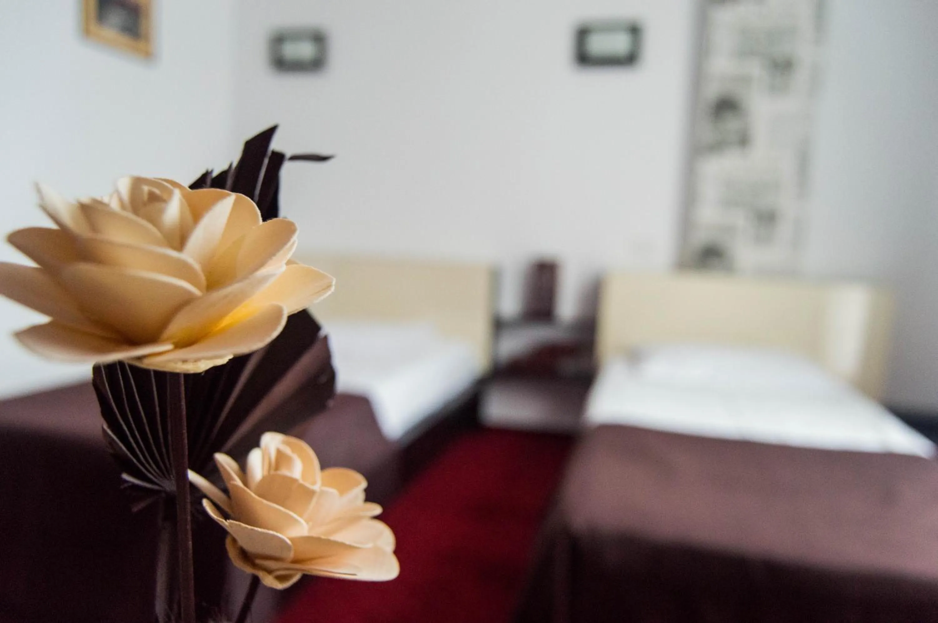 Decorative detail, Bed in GP Hotel