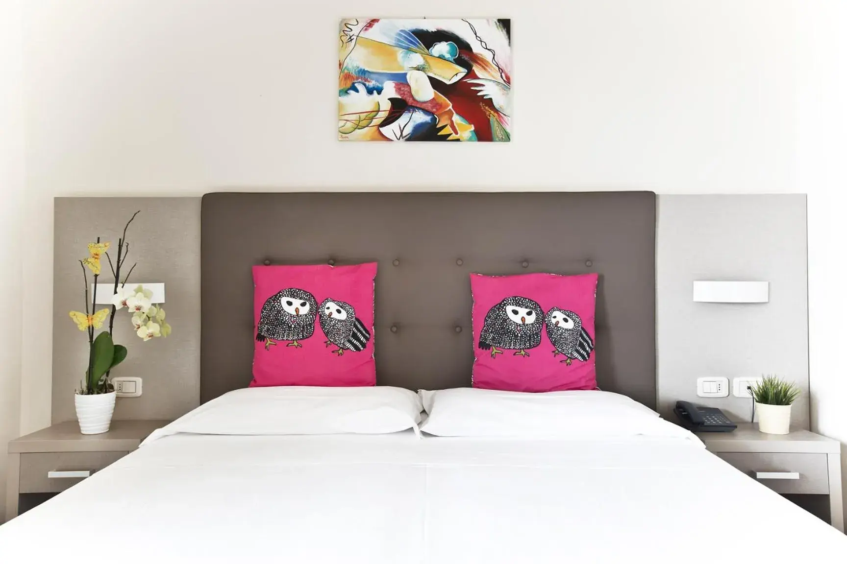 Bed in Hotel Belvedere Bed in Hotel Belvedere