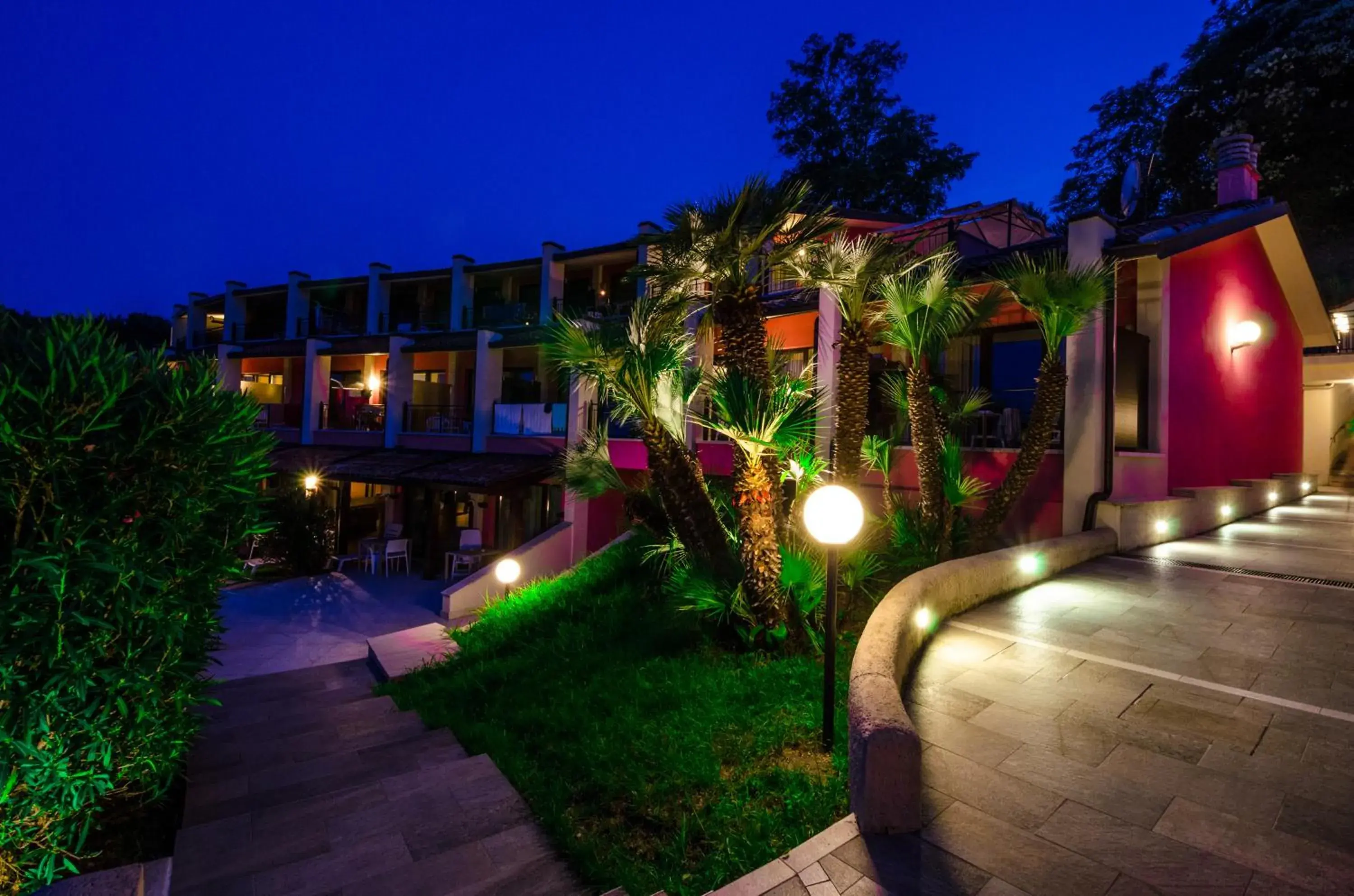 Property building in Hotel Belvedere Property building in Hotel Belvedere