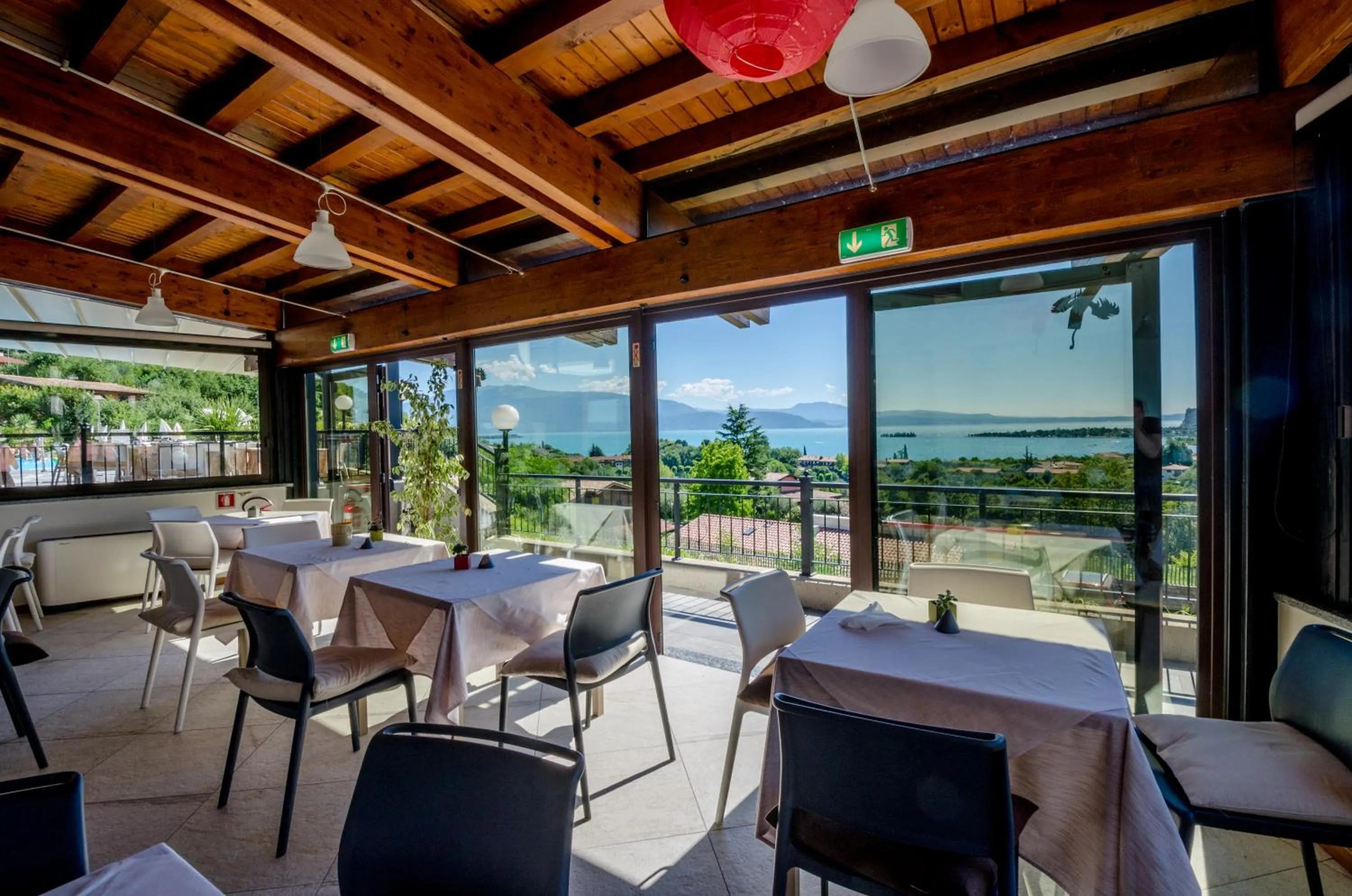 Mountain view in Hotel Belvedere