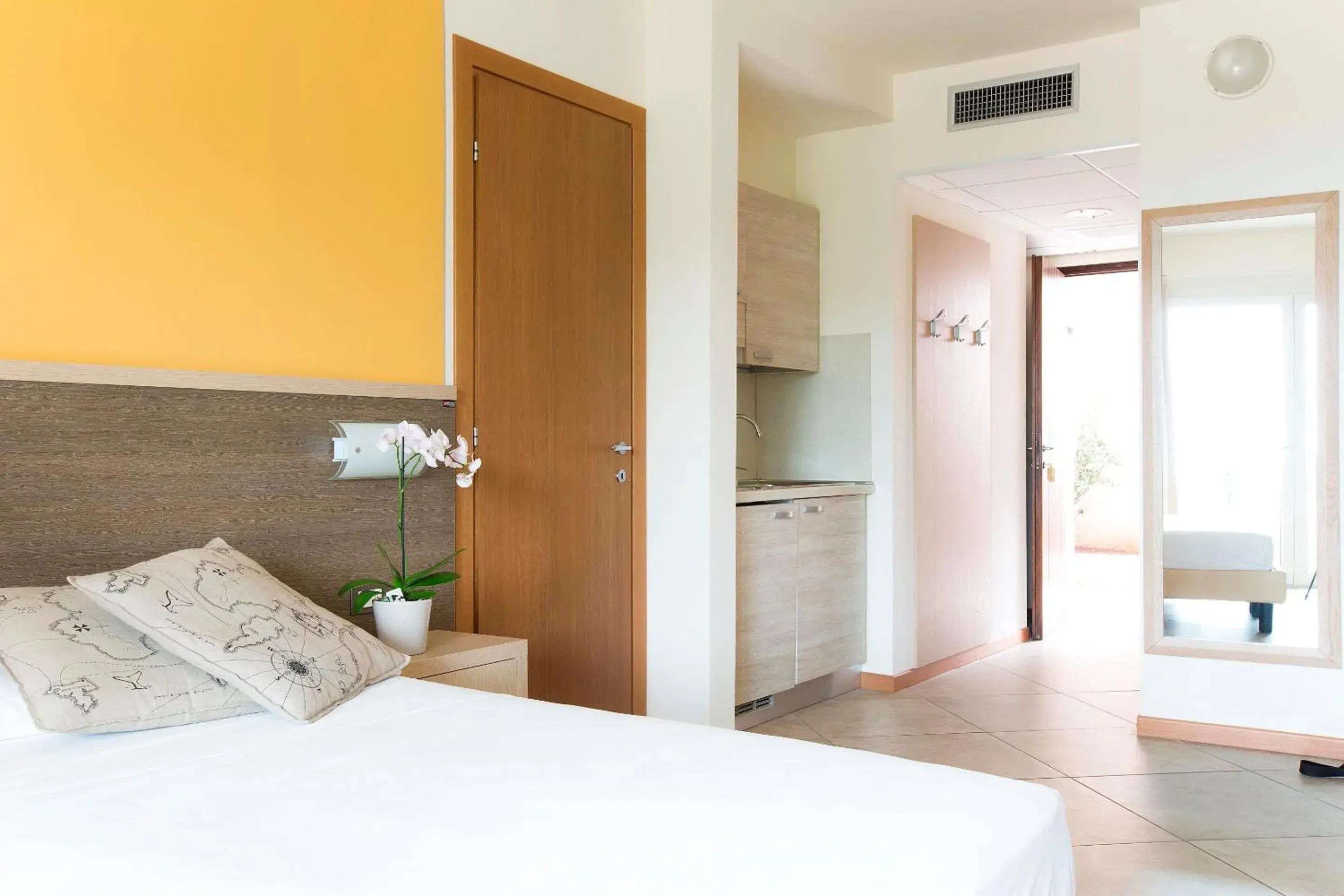 Bed in Hotel Belvedere Bed in Hotel Belvedere