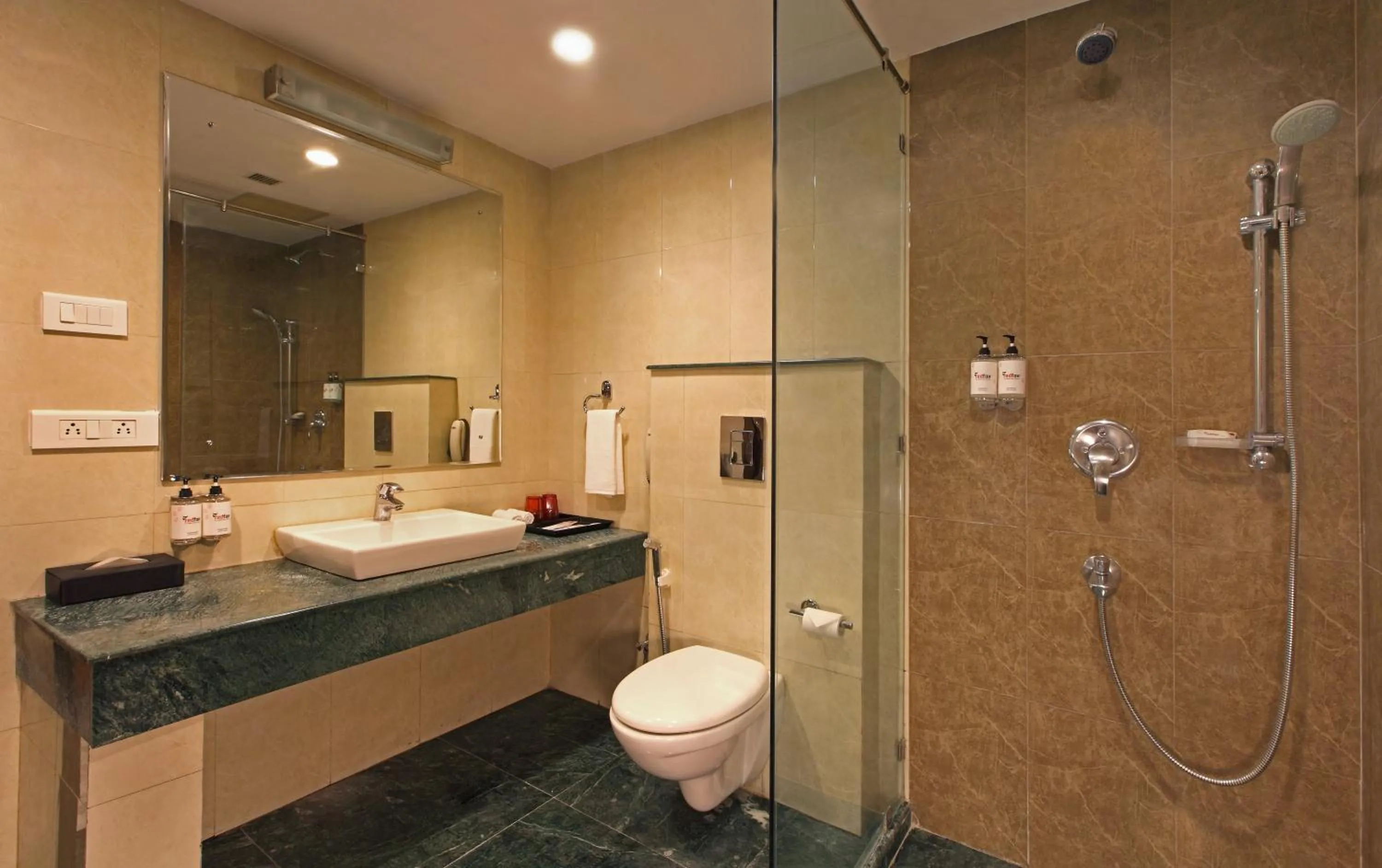 Shower in Red Fox by Lemon Tree Hotels, Alwar