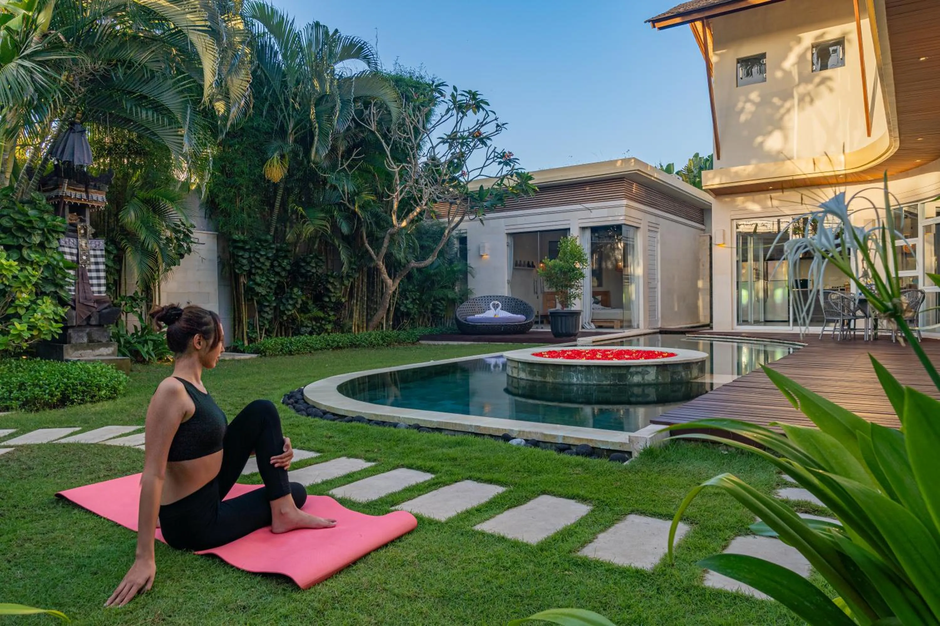 Garden view in Luxury - Villa K - Central Seminyak