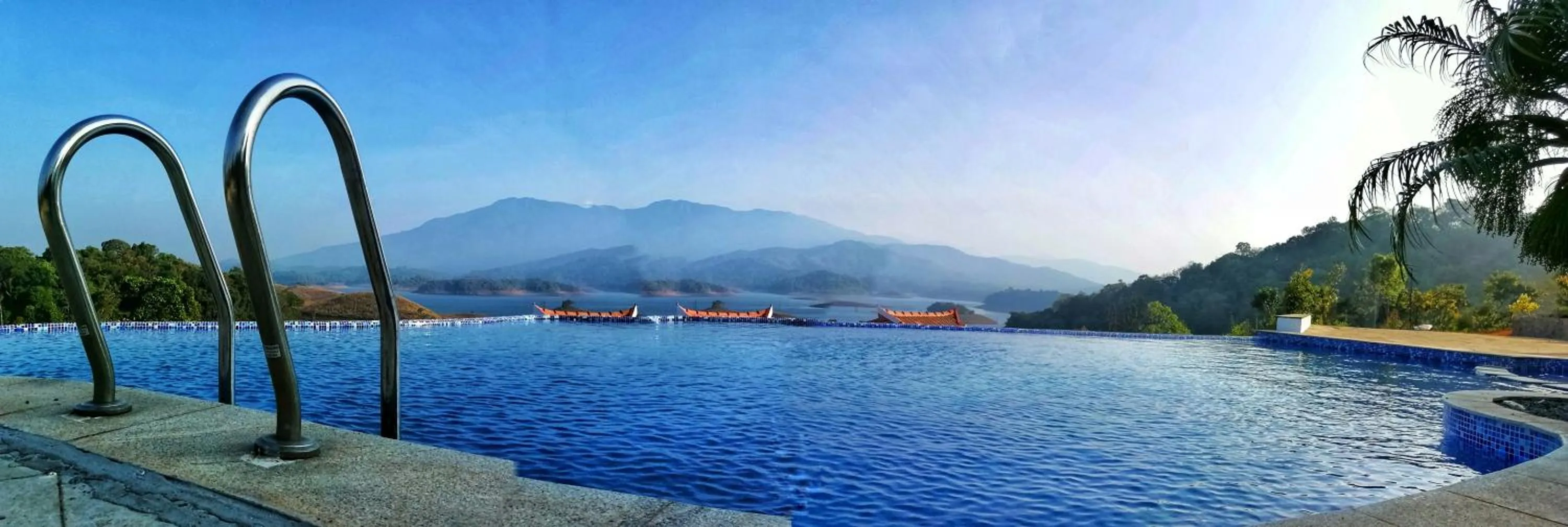 Swimming pool in CONTOUR ISLAND RESORT & SPA , wayanad