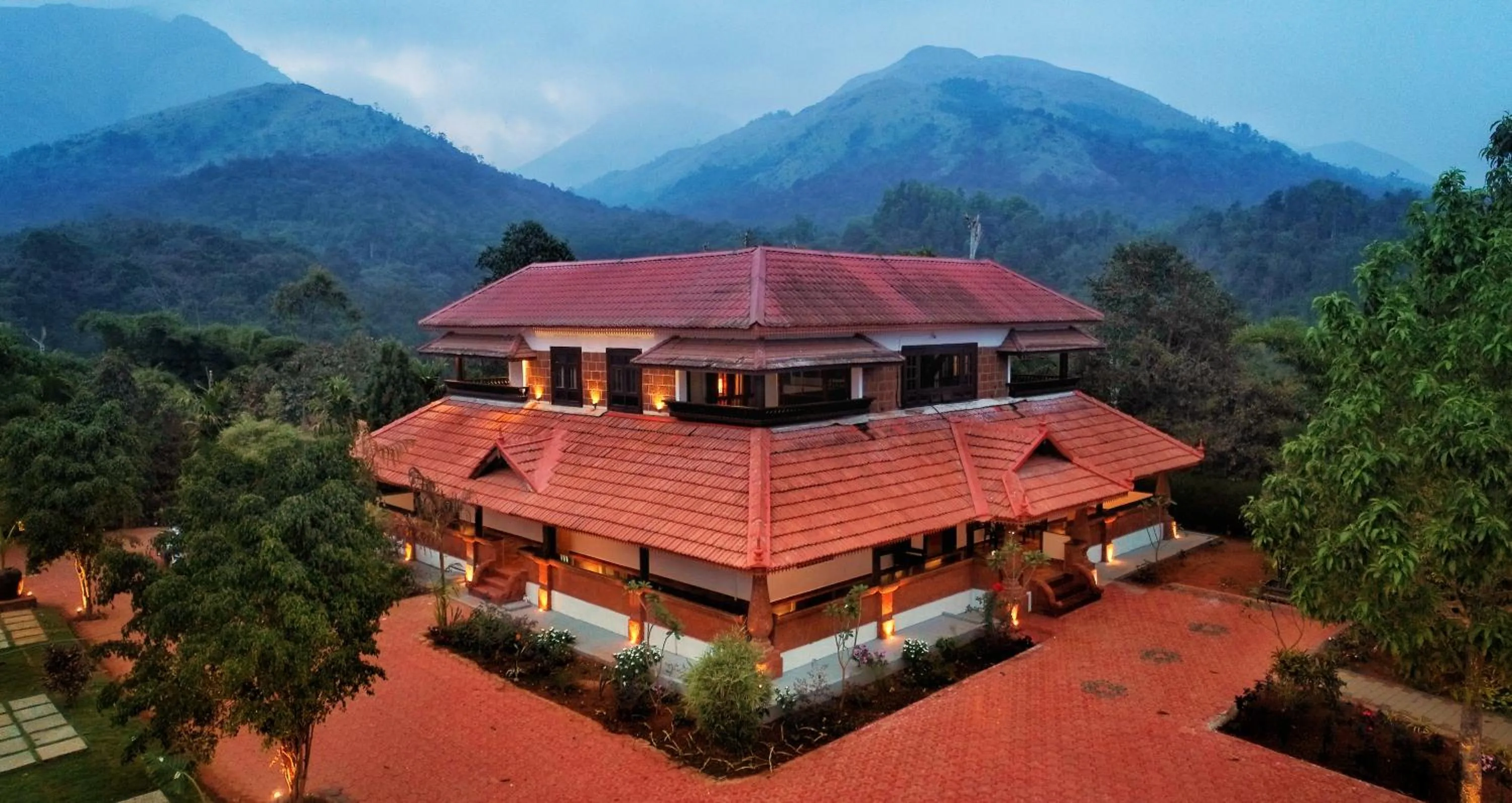 Bird's eye view in CONTOUR ISLAND RESORT & SPA , wayanad