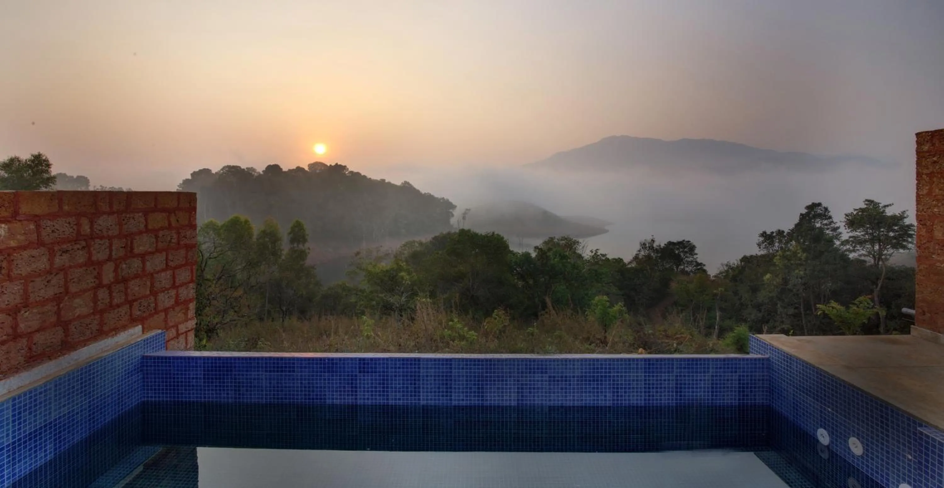 Balcony/Terrace in CONTOUR ISLAND RESORT & SPA , wayanad