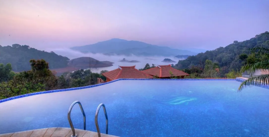 Mountain view in CONTOUR ISLAND RESORT & SPA , wayanad