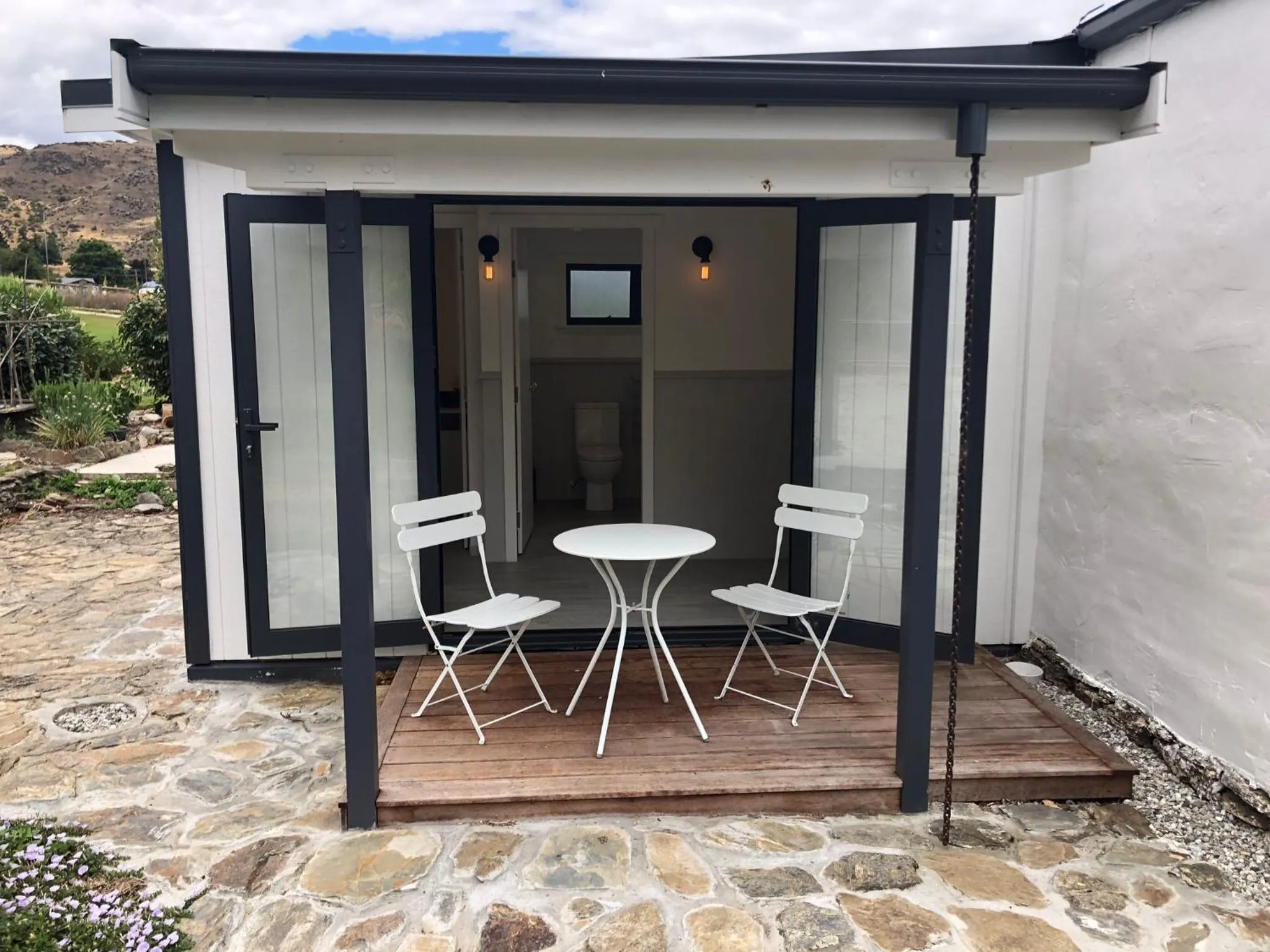 Patio in Granny Stringer’s Cottage