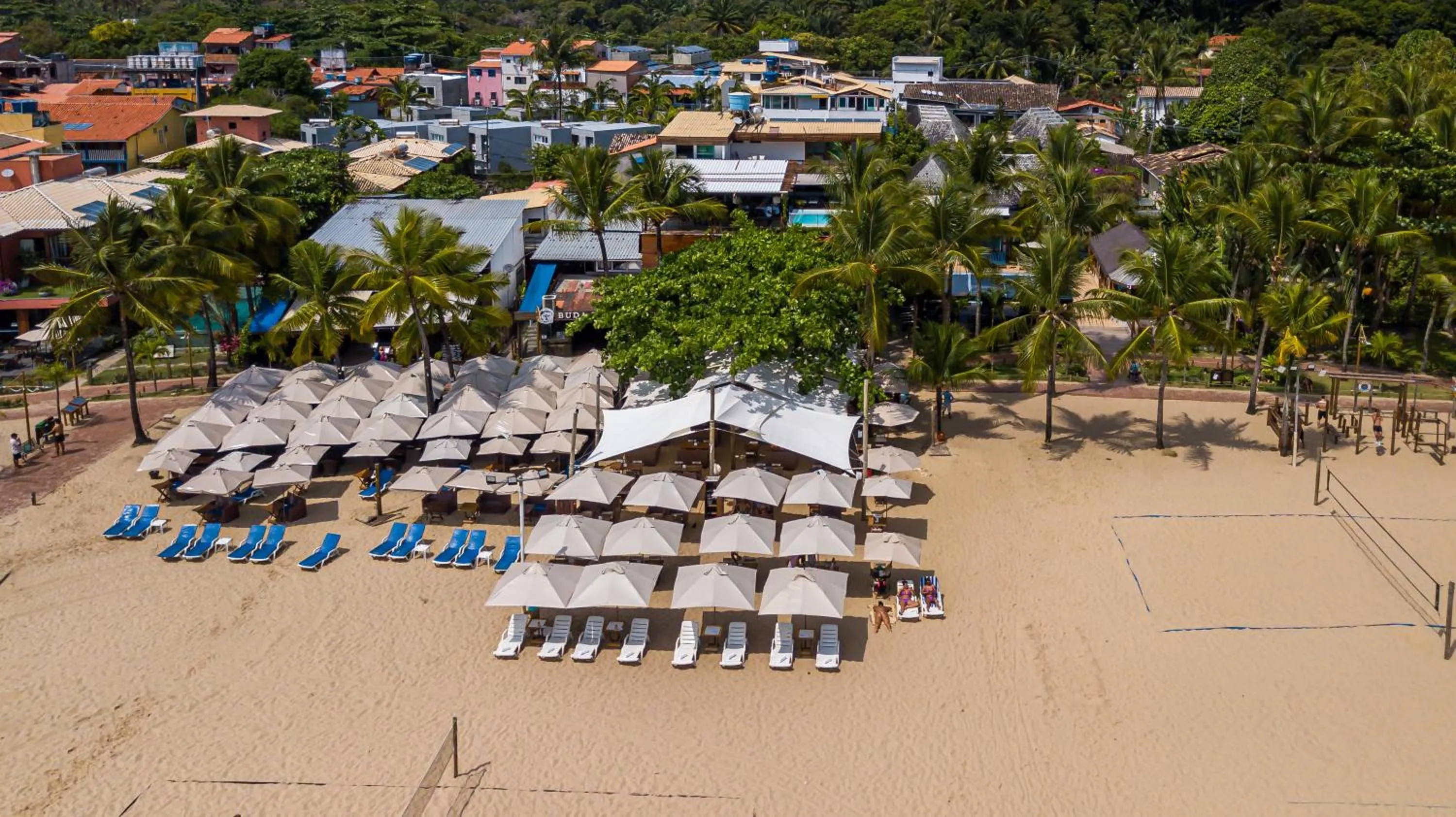 Bird's eye view in Pousada Sambass