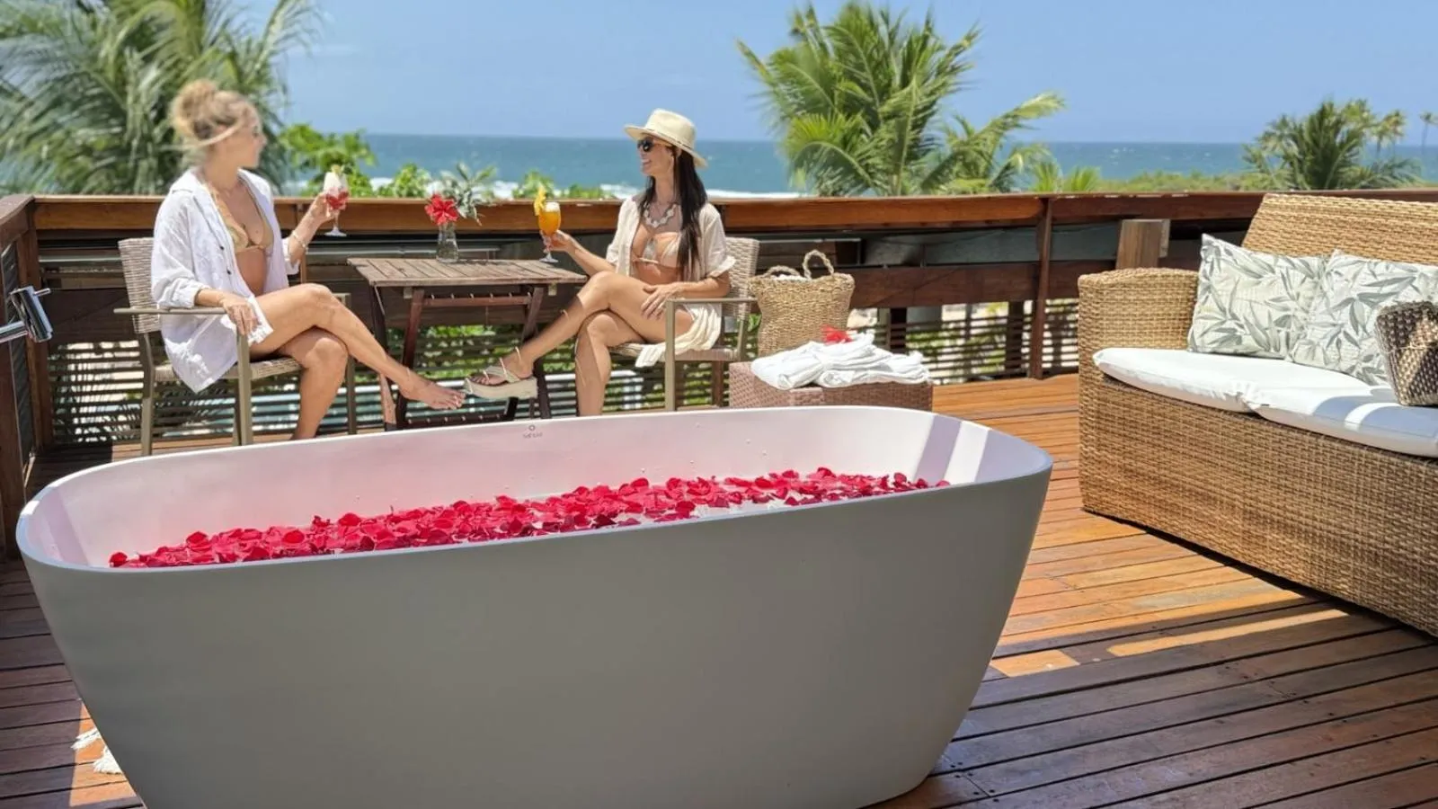 Bath in Pousada Sambass