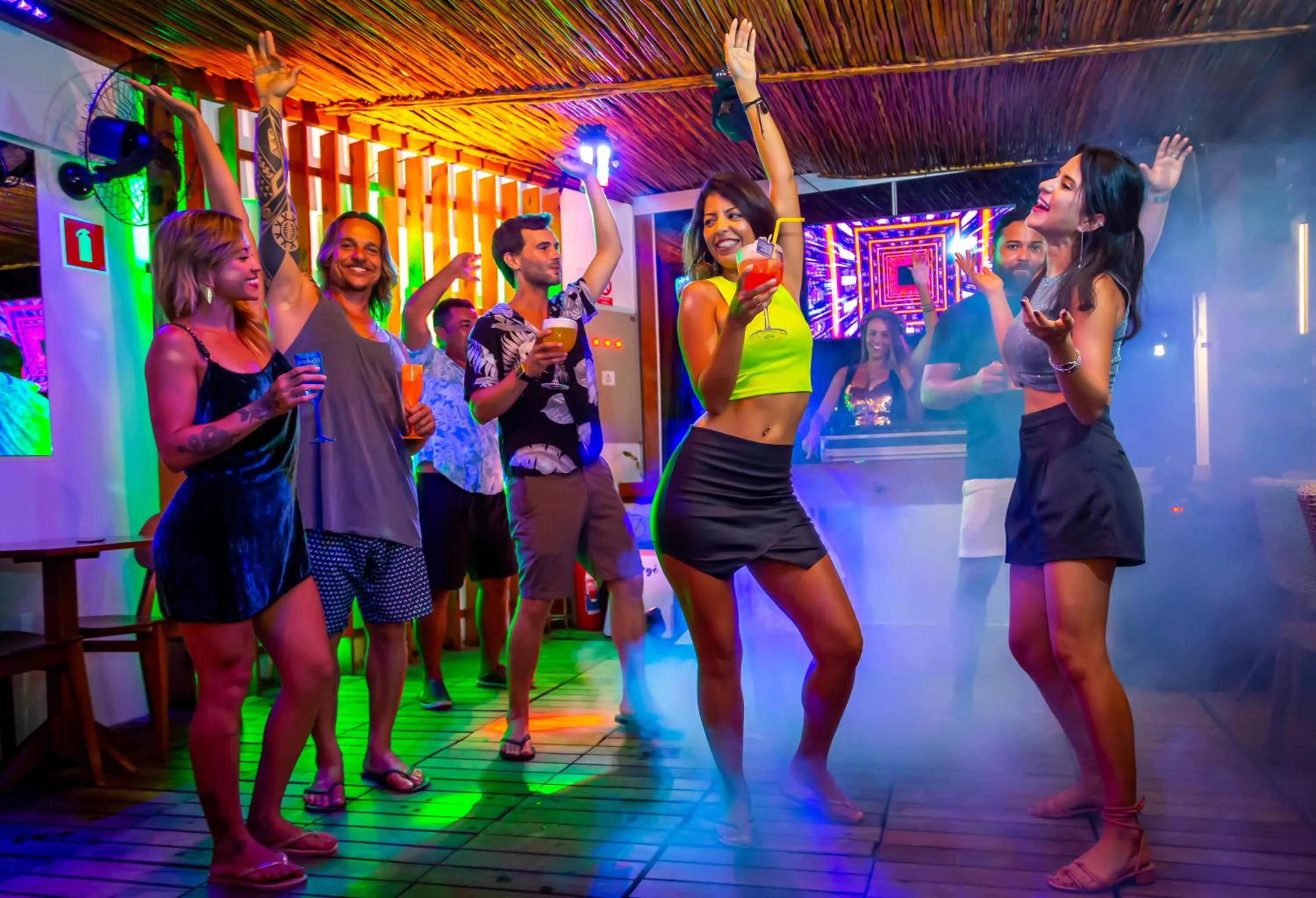 Lounge or bar in Pousada Sambass