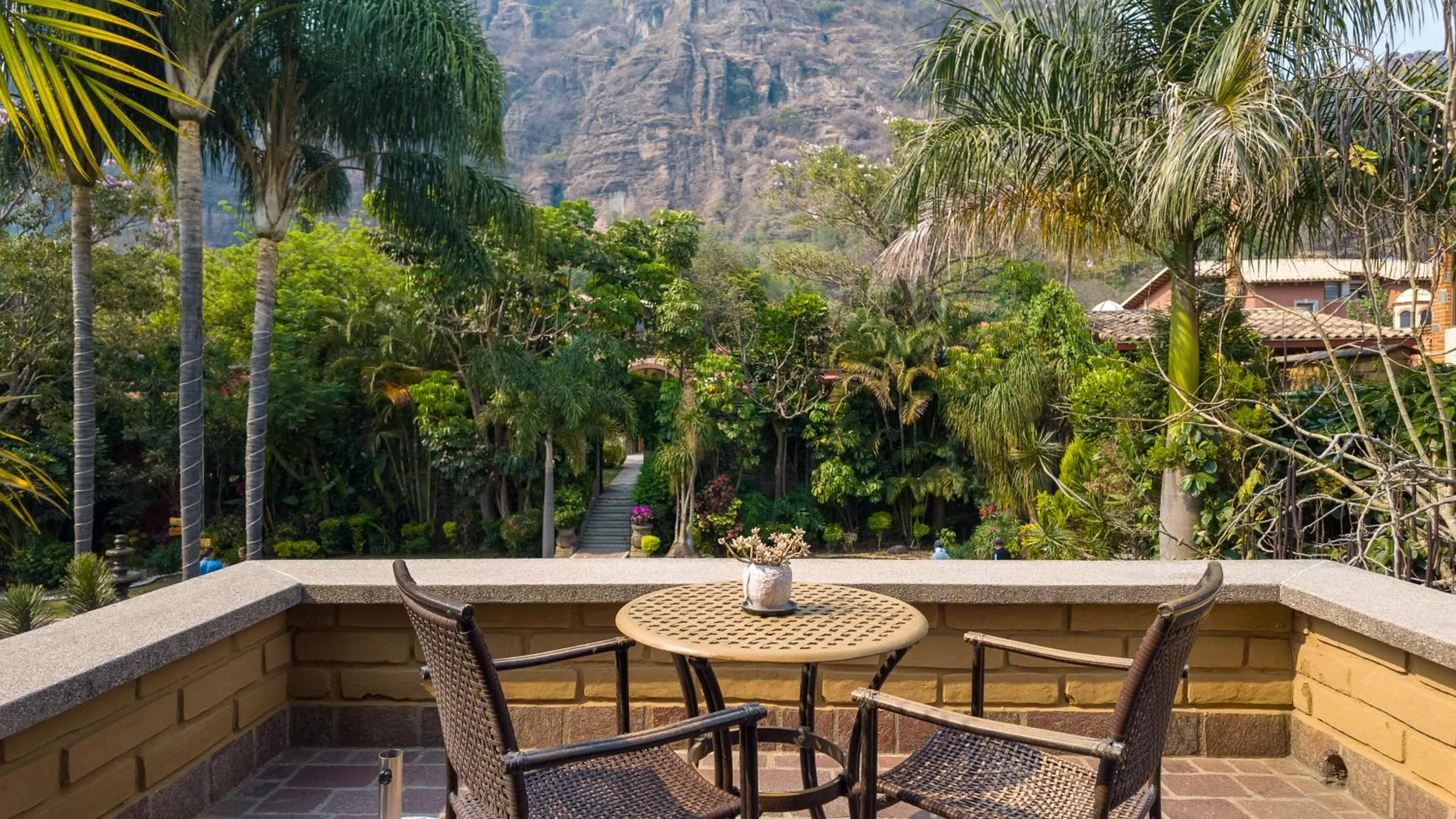 Balcony/Terrace in La Buena Vibra Wellness Resort & Spa