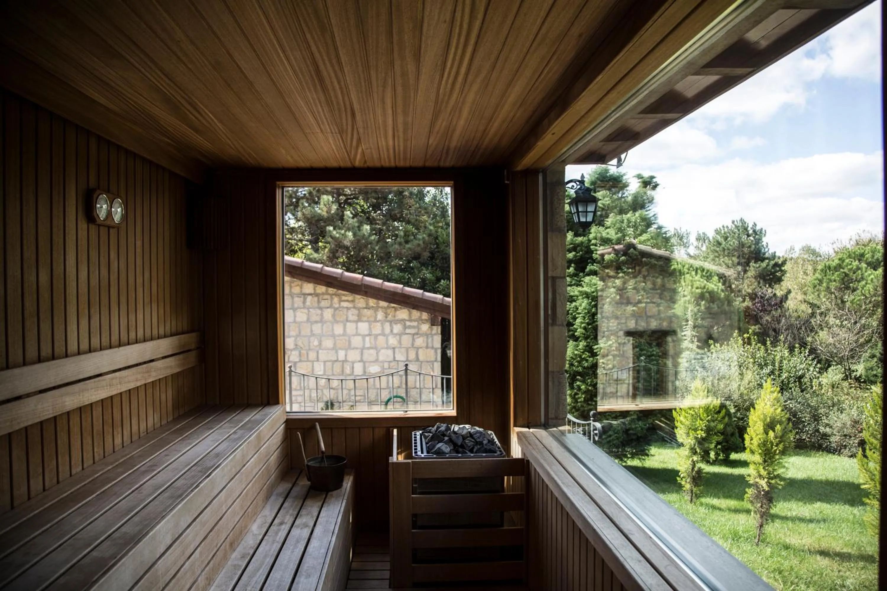 Sauna in Casa Lavanda Boutique Hotel