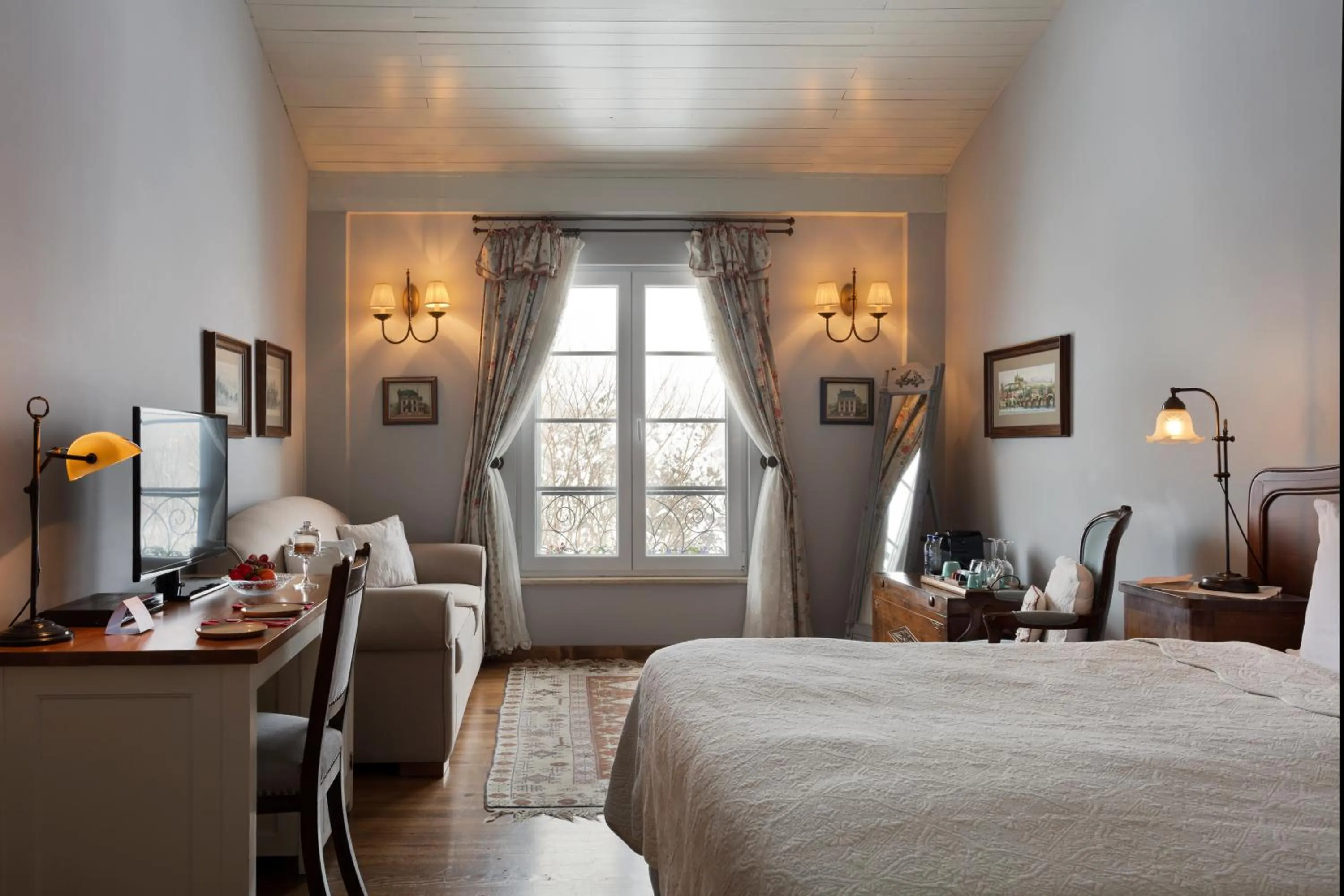 Bed in Casa Lavanda Boutique Hotel