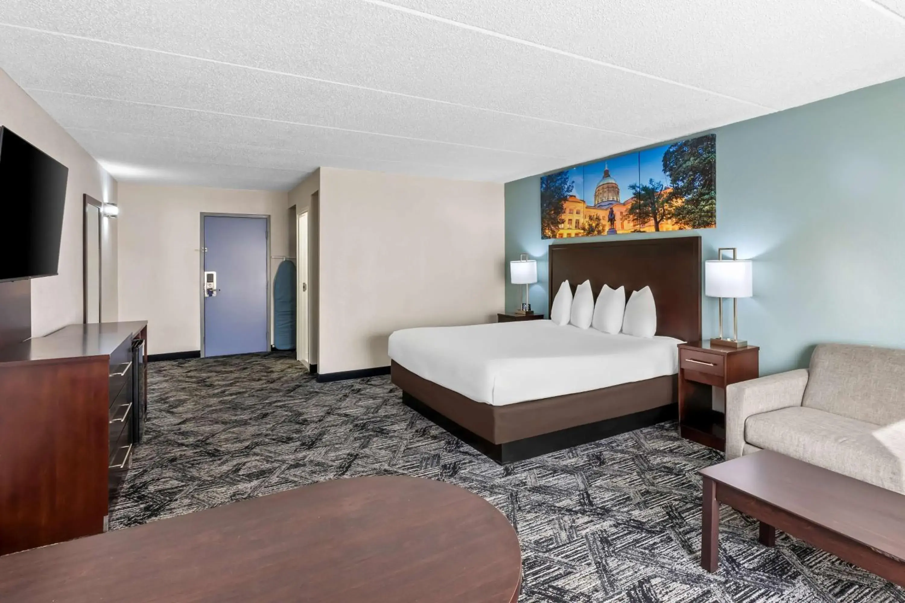 Bedroom, Bed in Best Western Atlanta Cumberland Galleria Hotel Bedroom, Bed in Best Western Atlanta Cumberland Galleria Hotel