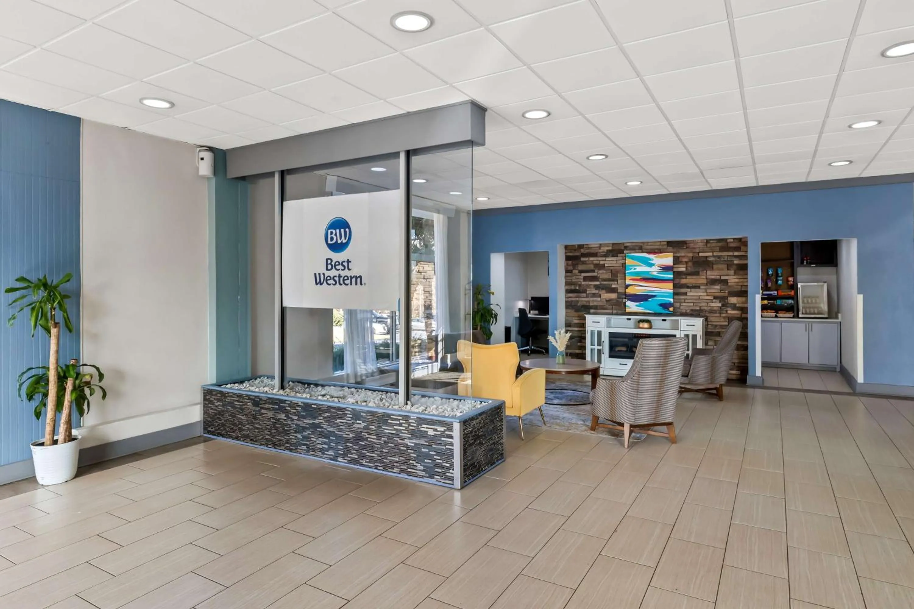 Lobby or reception in Best Western Atlanta Cumberland Galleria Hotel