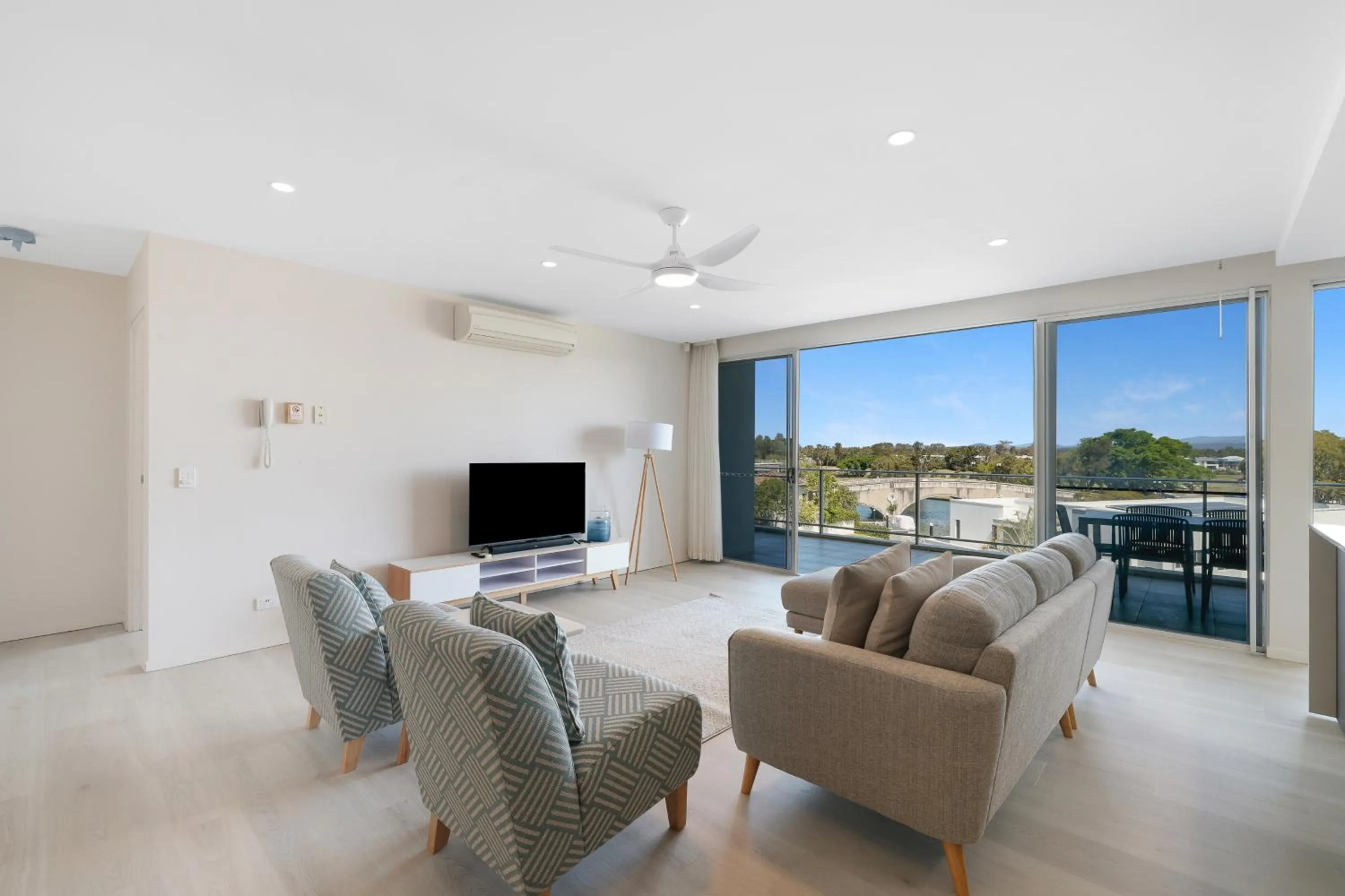 Living room in Azzura Greens Resort