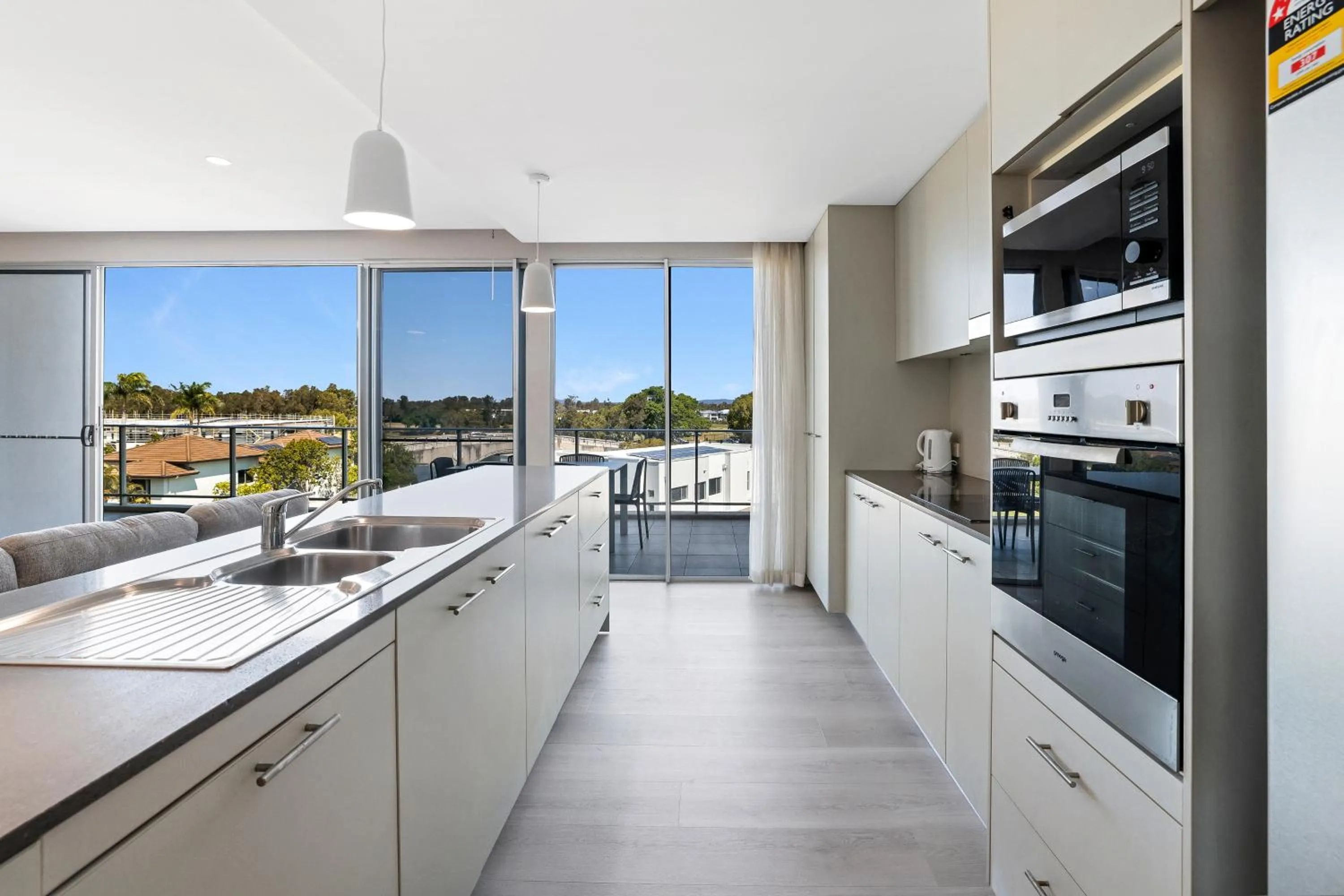Kitchen or kitchenette in Azzura Greens Resort