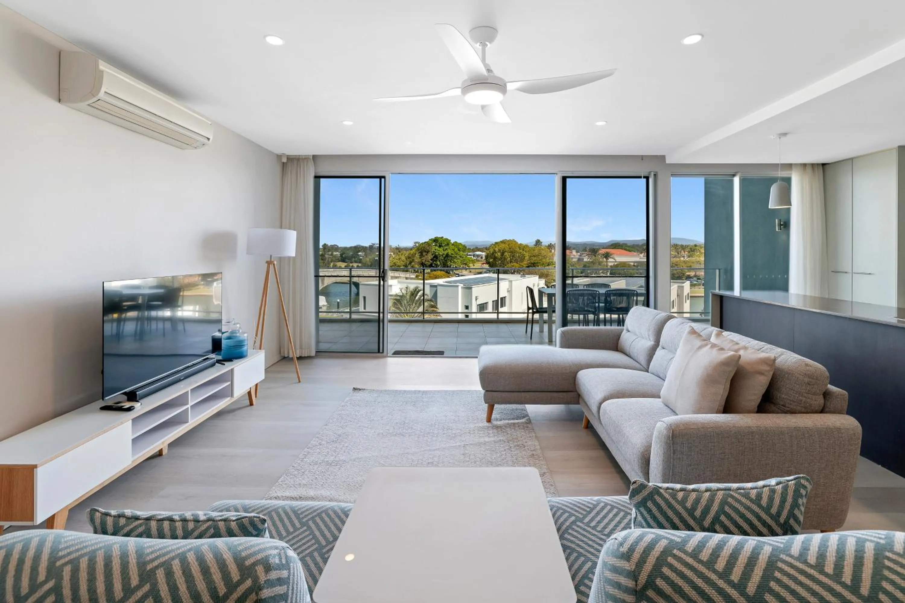 Living room in Azzura Greens Resort