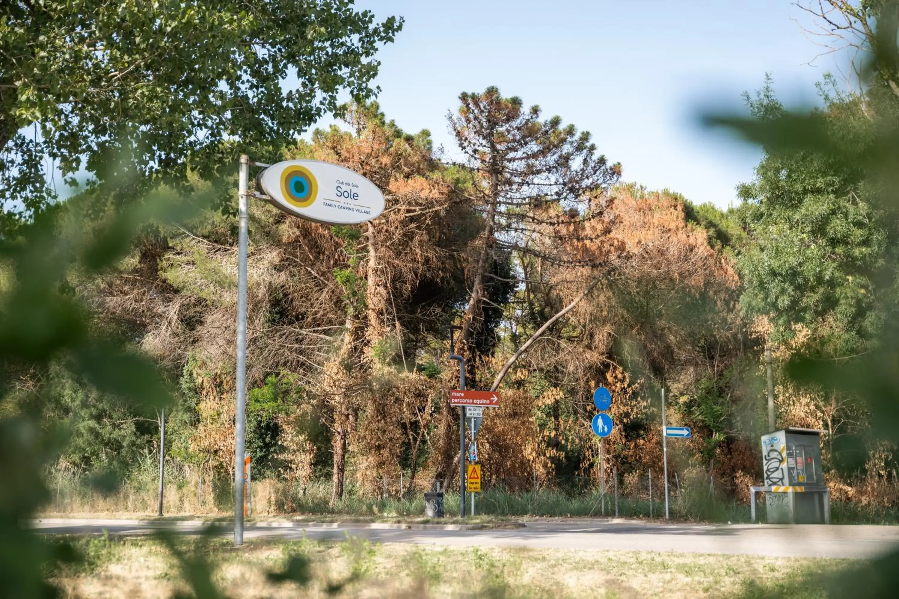 Property building in Club del Sole Marina Romea Easy Camping Village Property building in Club del Sole Marina Romea Easy Camping Village