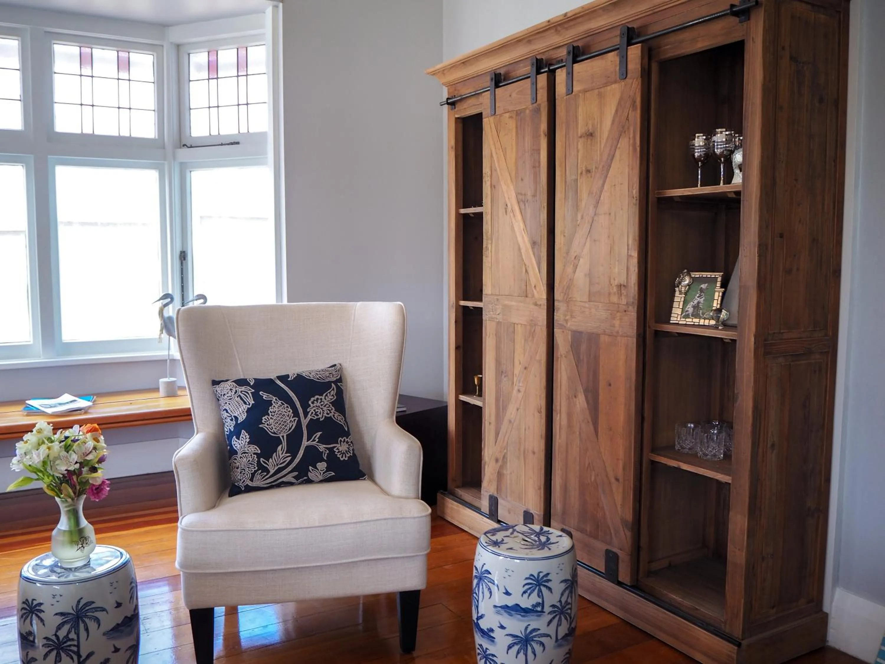 Living room in The Gables B&B