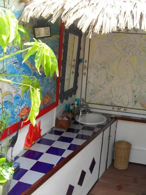 Bathroom in Bora Bora Bungalove