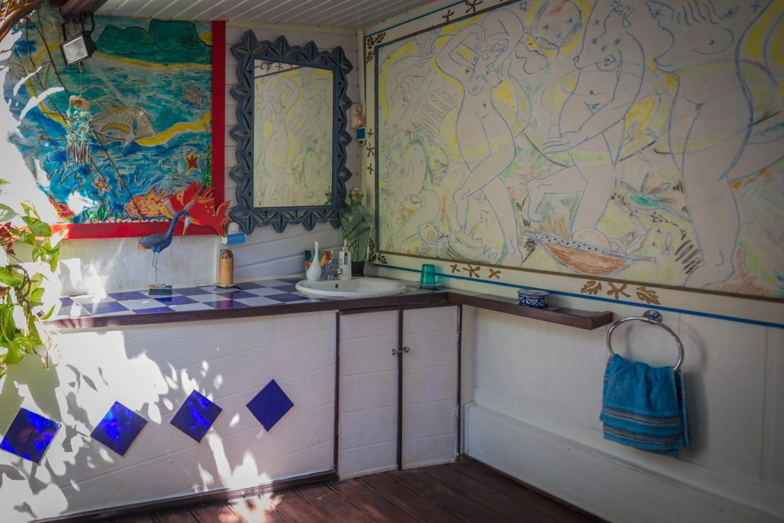 Bathroom in Bora Bora Bungalove