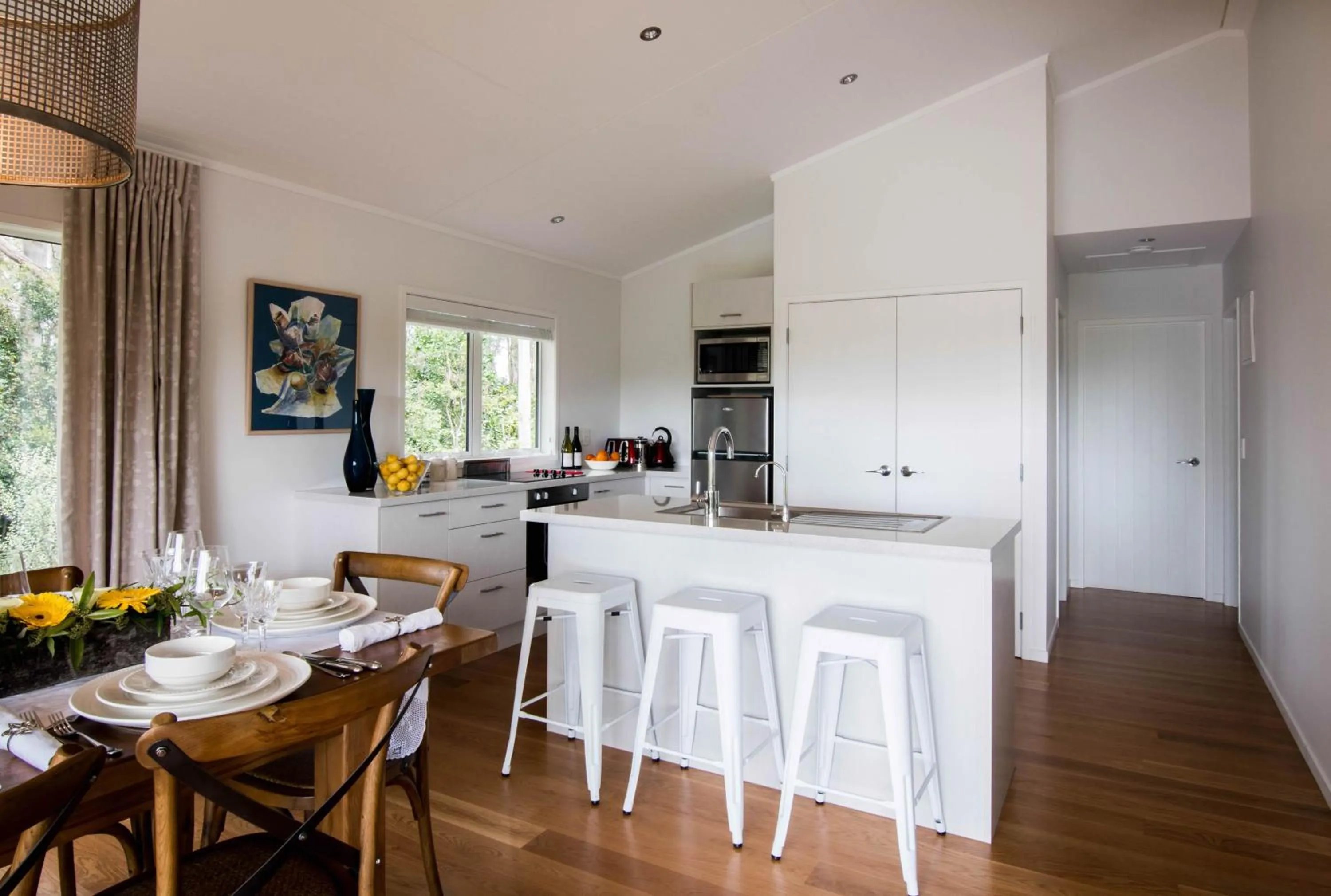 Kitchen or kitchenette in Treghan Luxury Lodge
