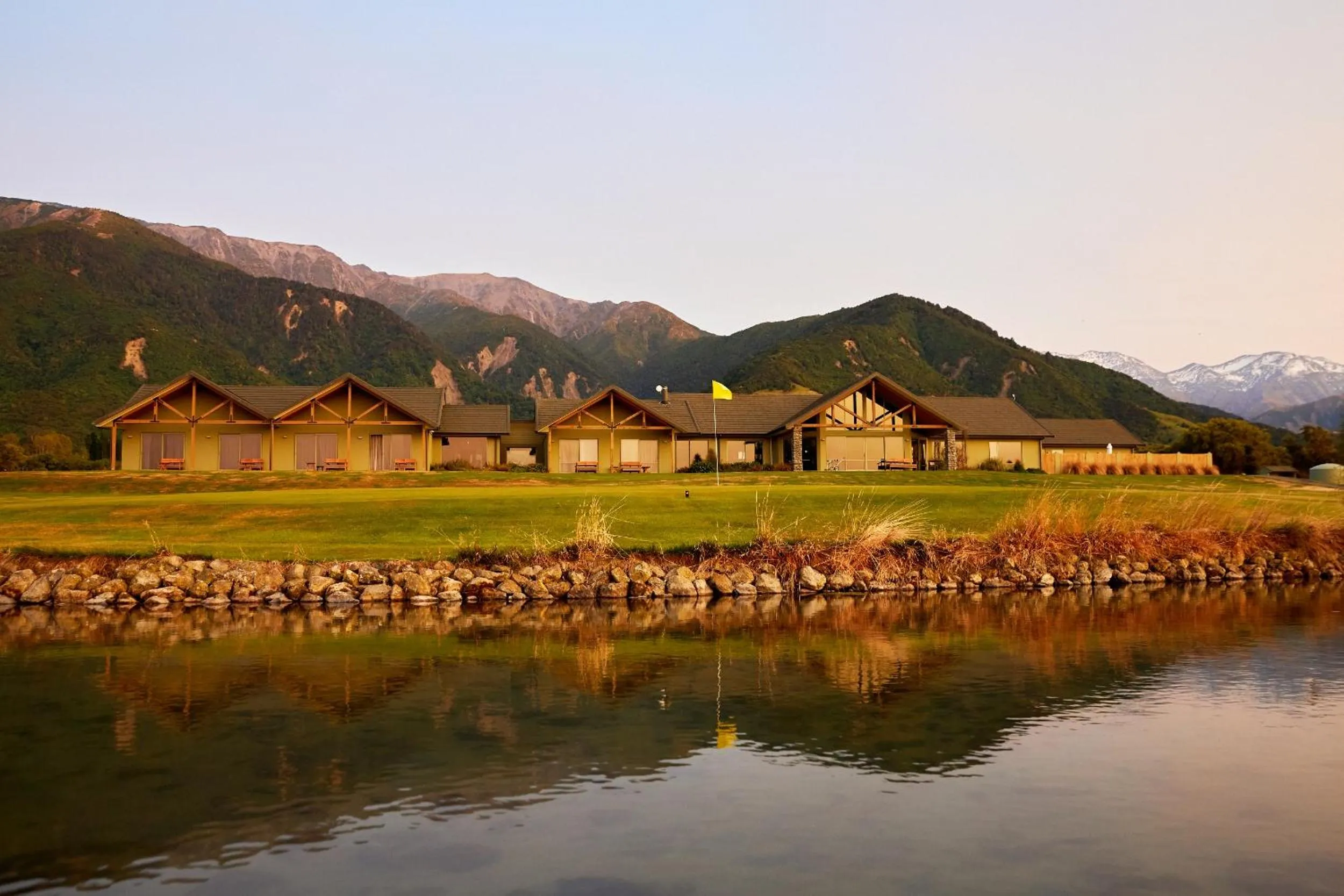 Property building in Koura Bay Golf Resort