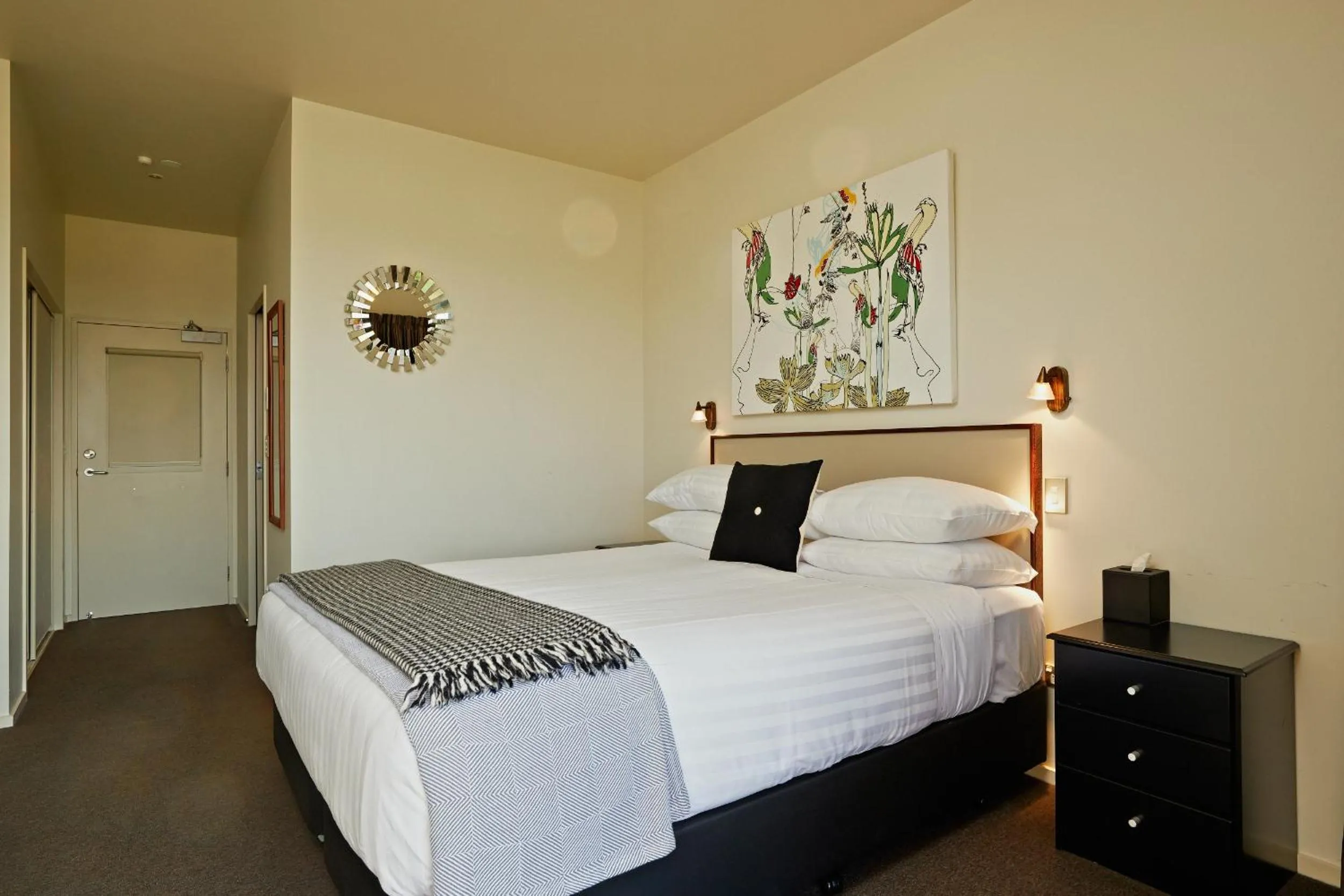 Bed in Koura Bay Golf Resort