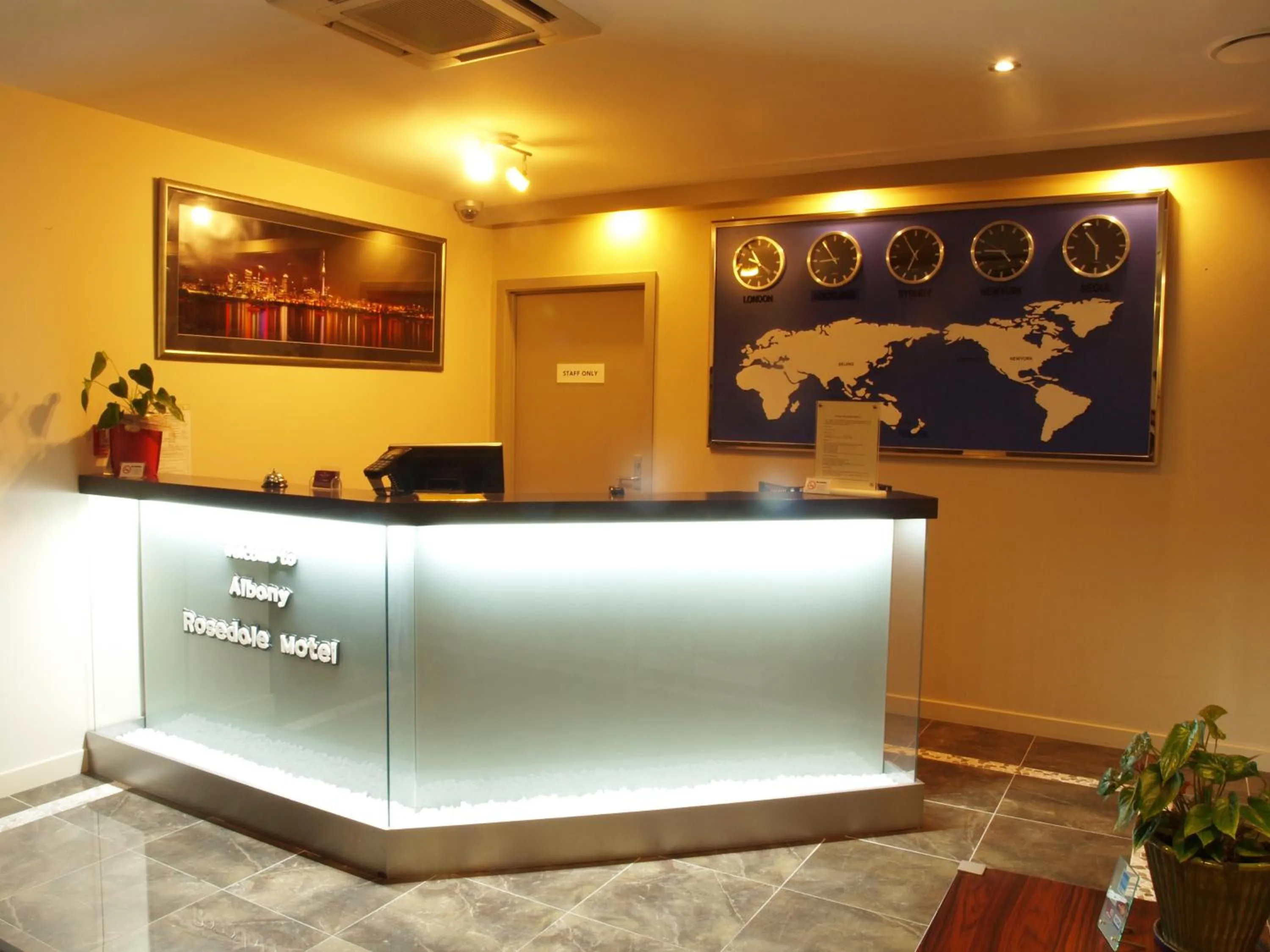 Lobby or reception in Albany Rosedale Motel