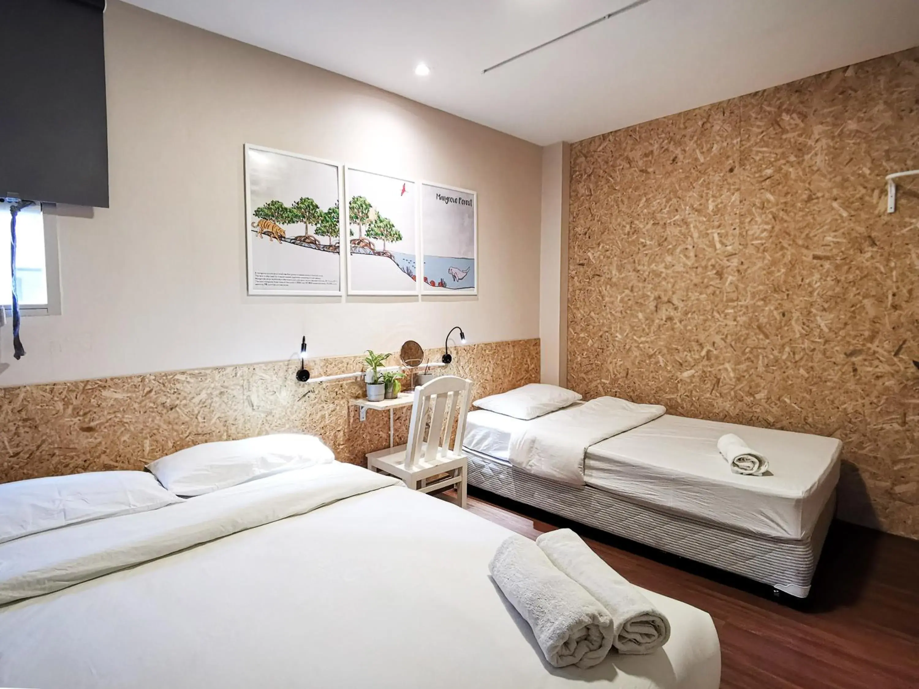 Bed in FORESTTEL.BKK Bed in FORESTTEL.BKK