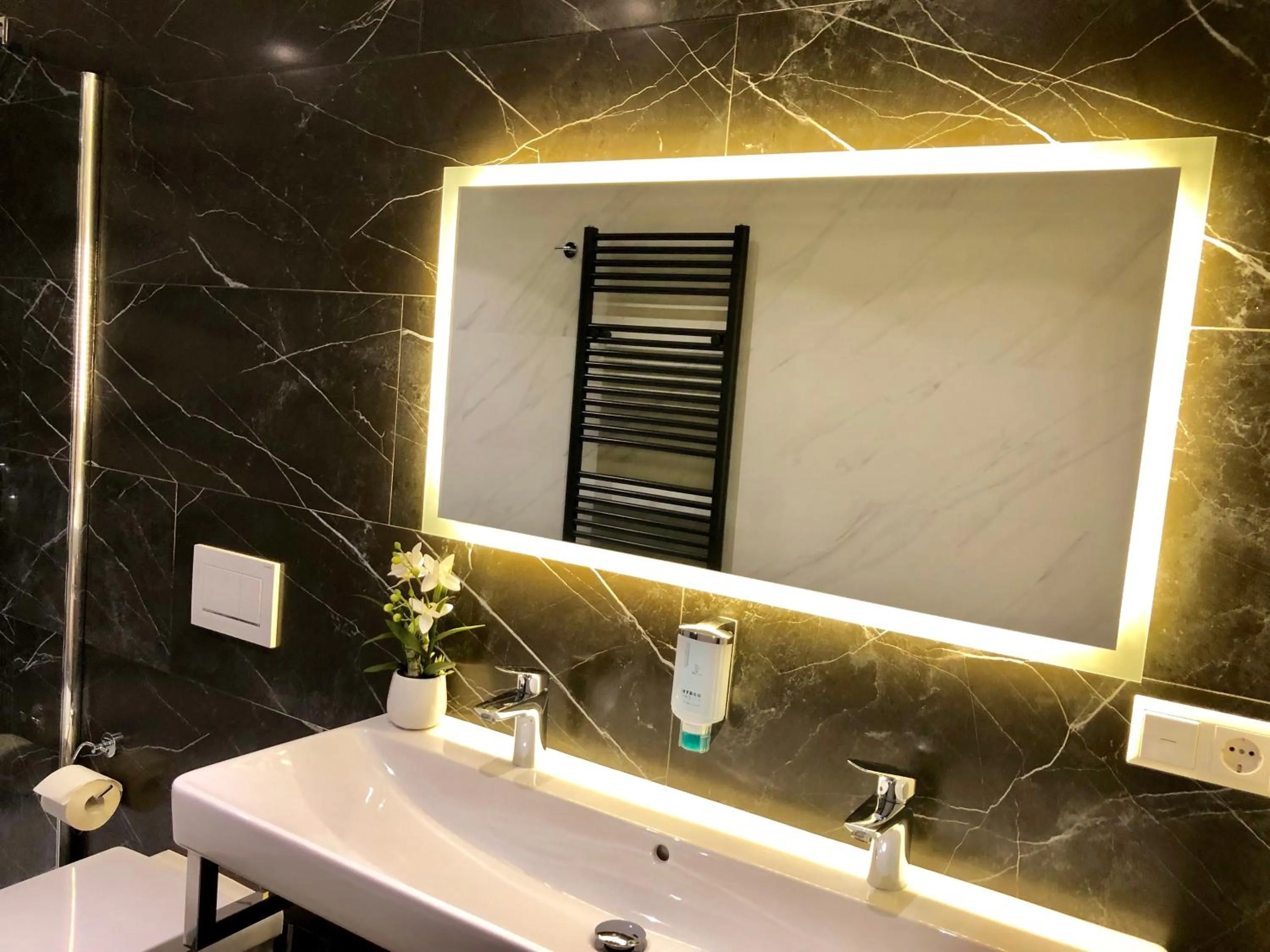 Shower in Reichel-Appartements