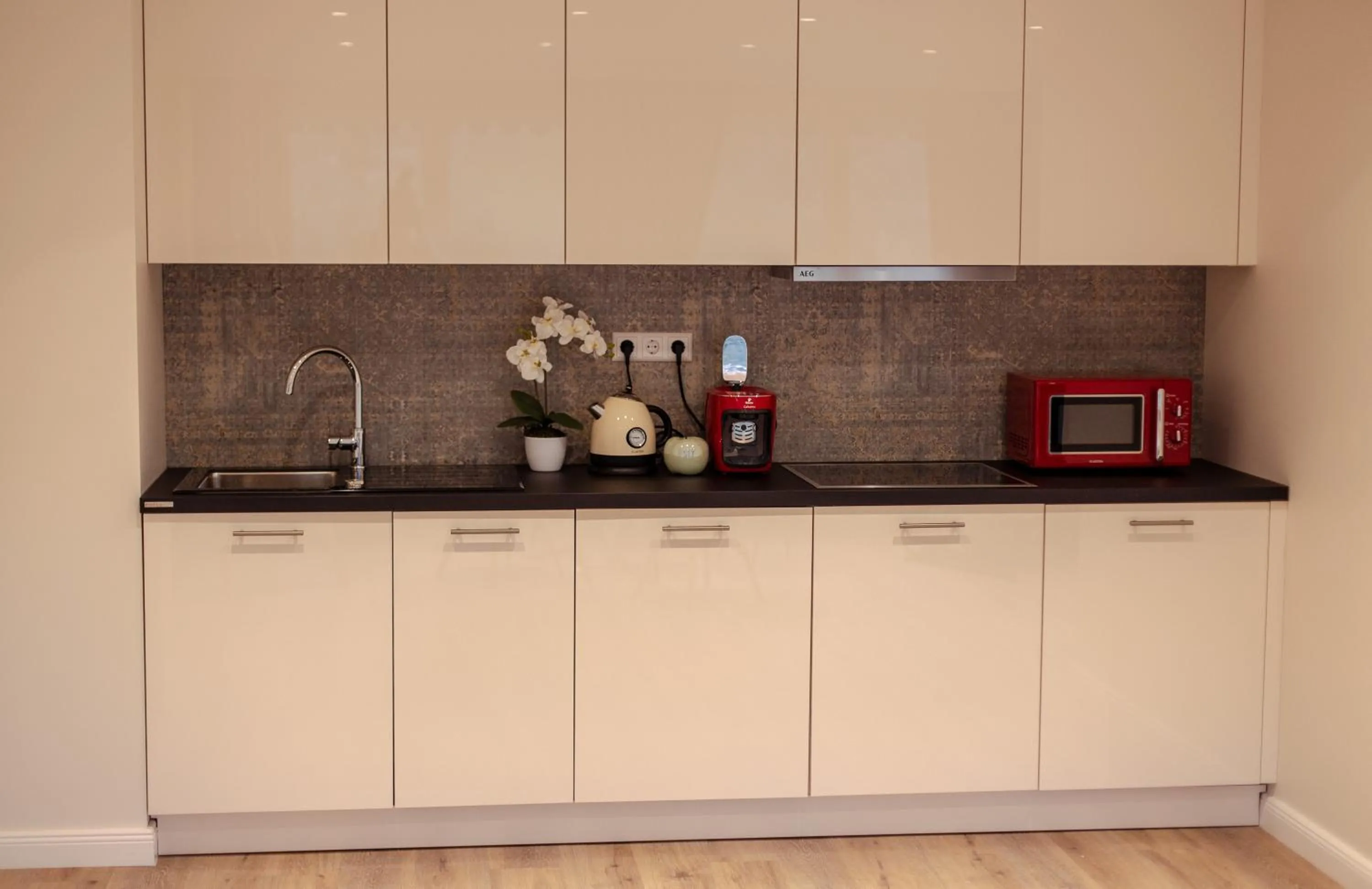 Kitchen or kitchenette in Reichel-Appartements