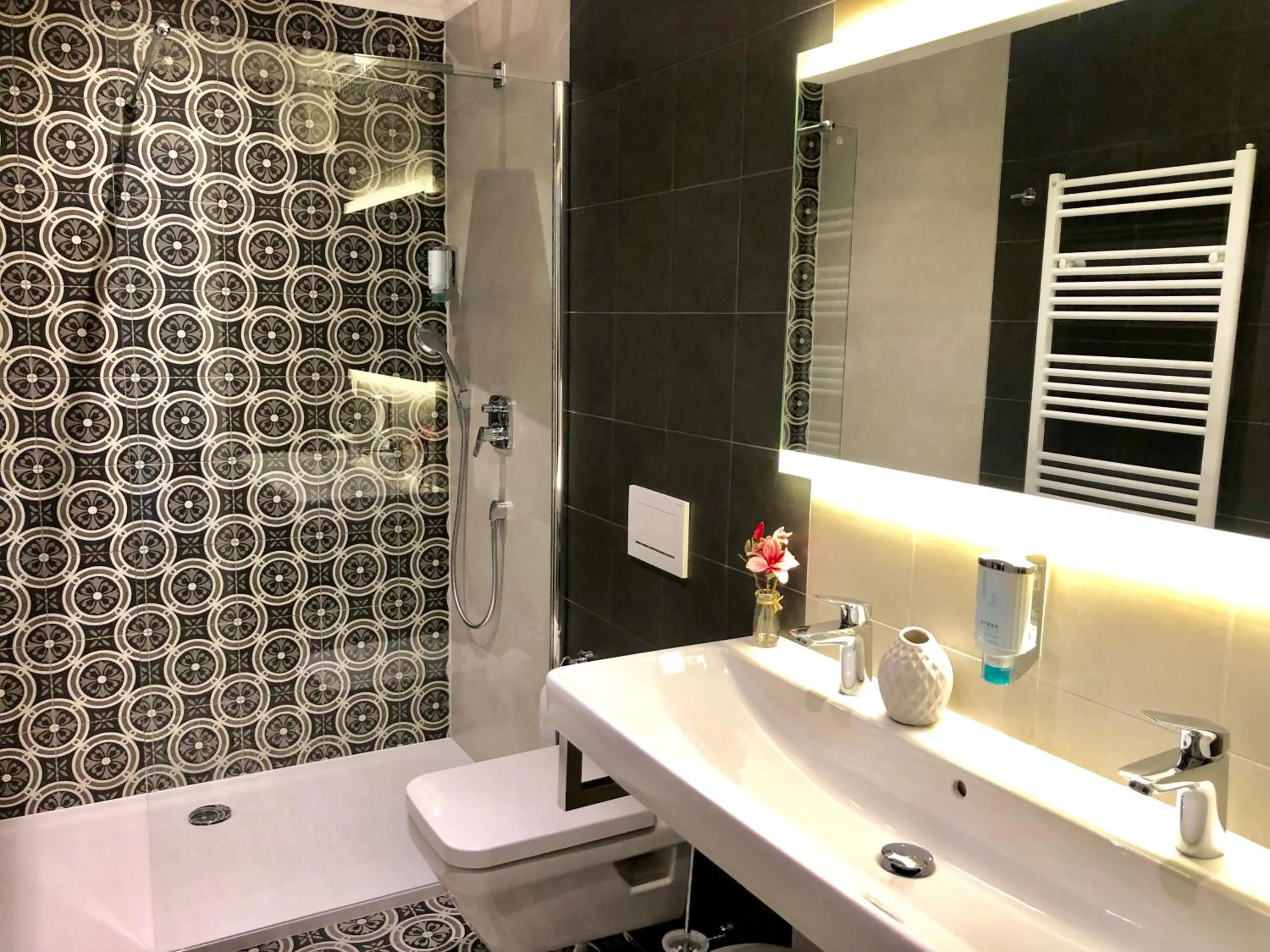 Shower in Reichel-Appartements